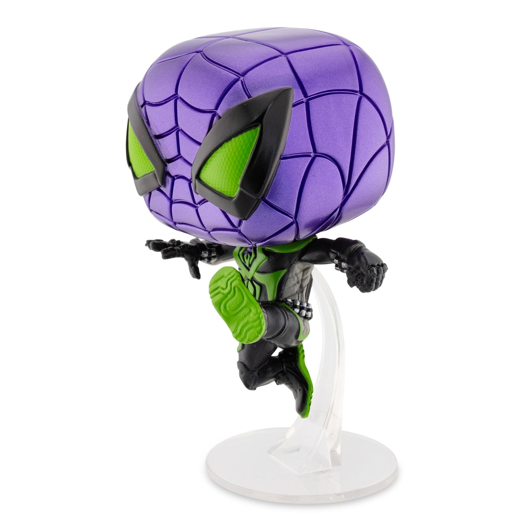 Marvel Spider-Man Funko POP Vinyl Figure | Miles Morales Purple Reign Suit
