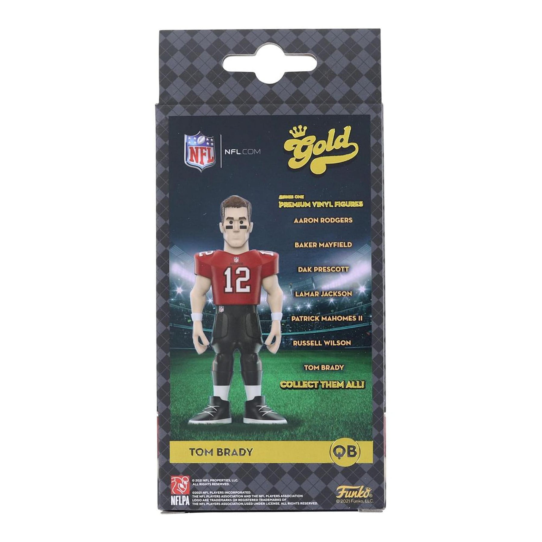 New England Patriots NFL Funko Gold 5 Inch Vinyl Figure | Tom Brady Chase