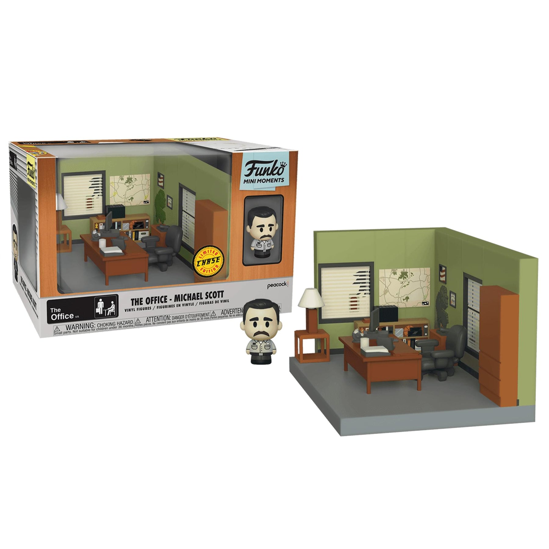 The Office Funko Mini Moments Figure Diorama | Michael Scott Chase