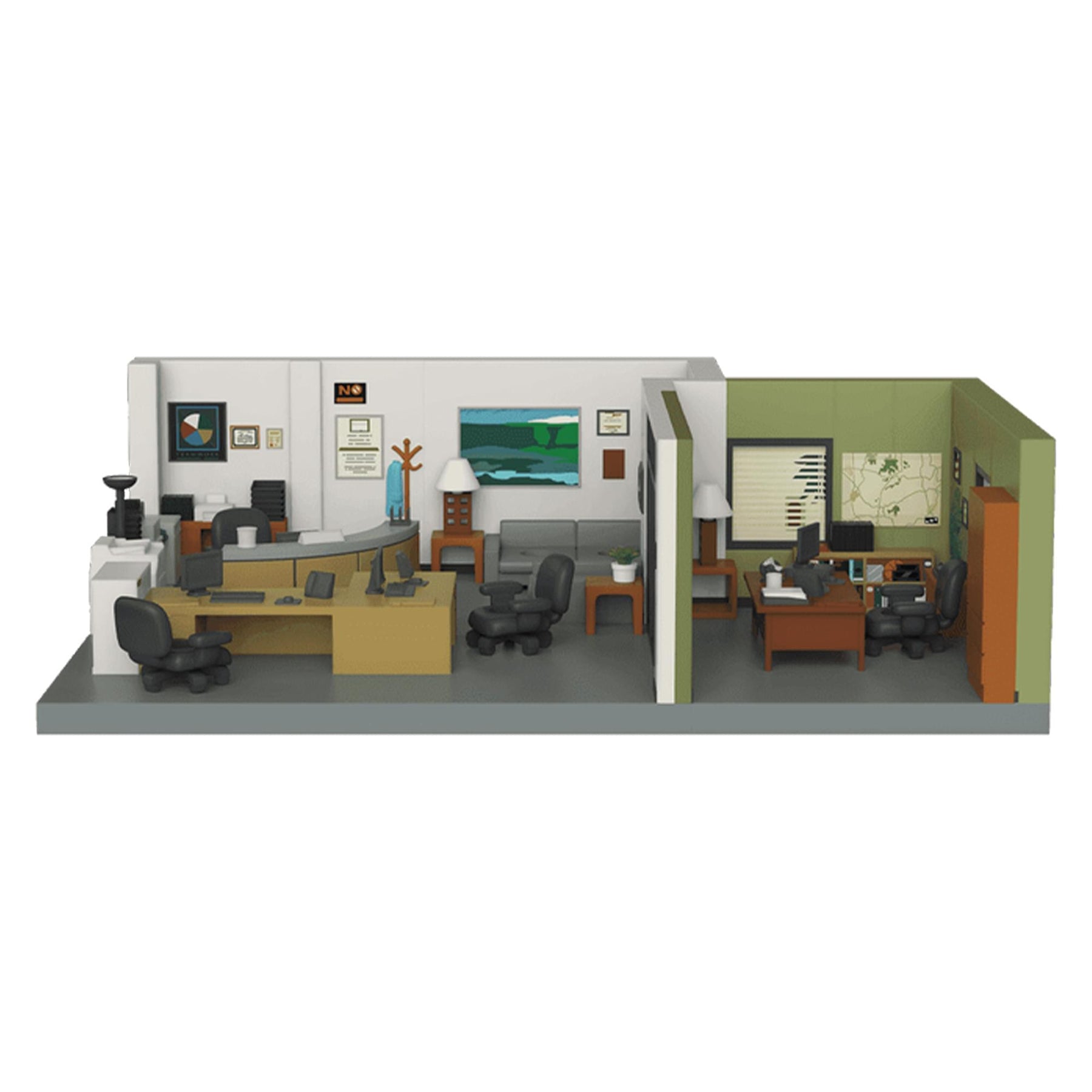 The Office Funko Mini Moments Figure Diorama | Michael Scott Chase