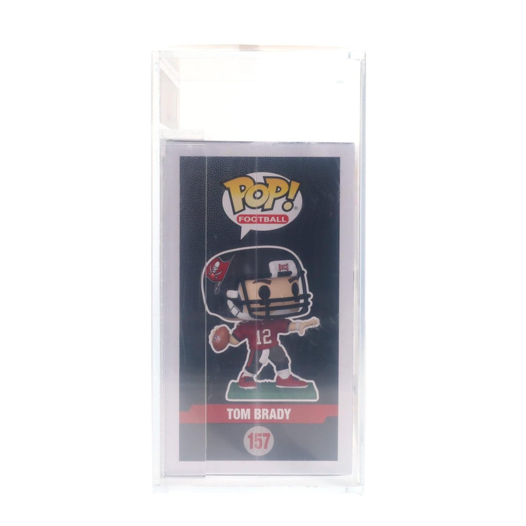 Tampa Bay Buccaneers NFL Funko POP Vinyl Figure | Tom Brady (Home Uniform) | Rated AFA 9.25