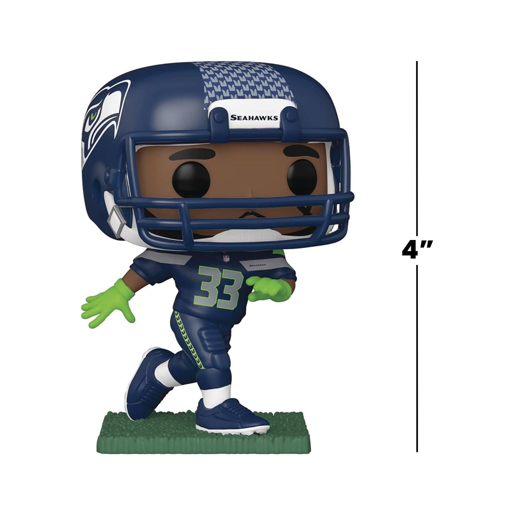 Seattle Seahawks NFL Funko POP Vinyl Figure | Jamal Adams (Home Uniform)
