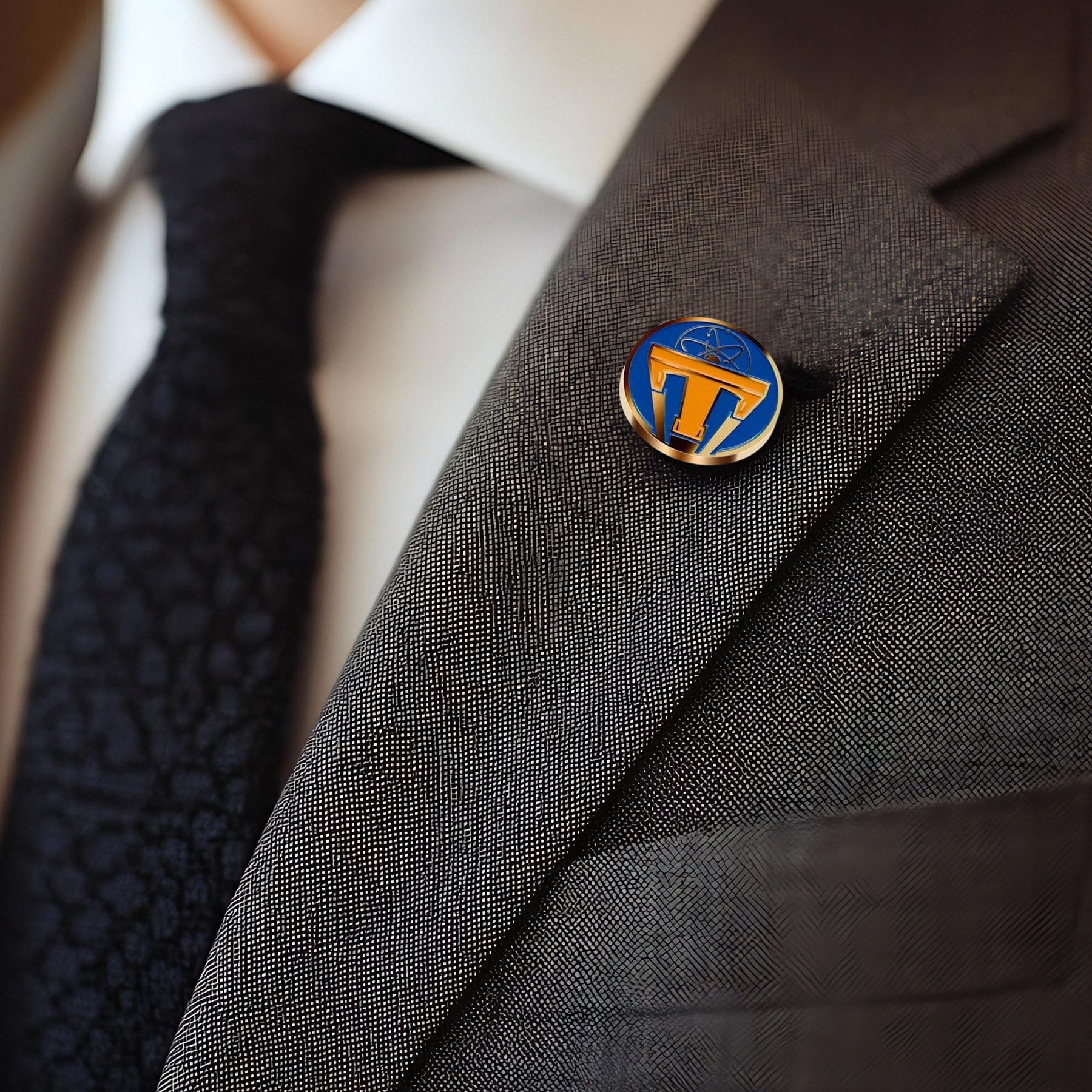 Disney's Tomorrowland Metal Lapel Pin Style 2