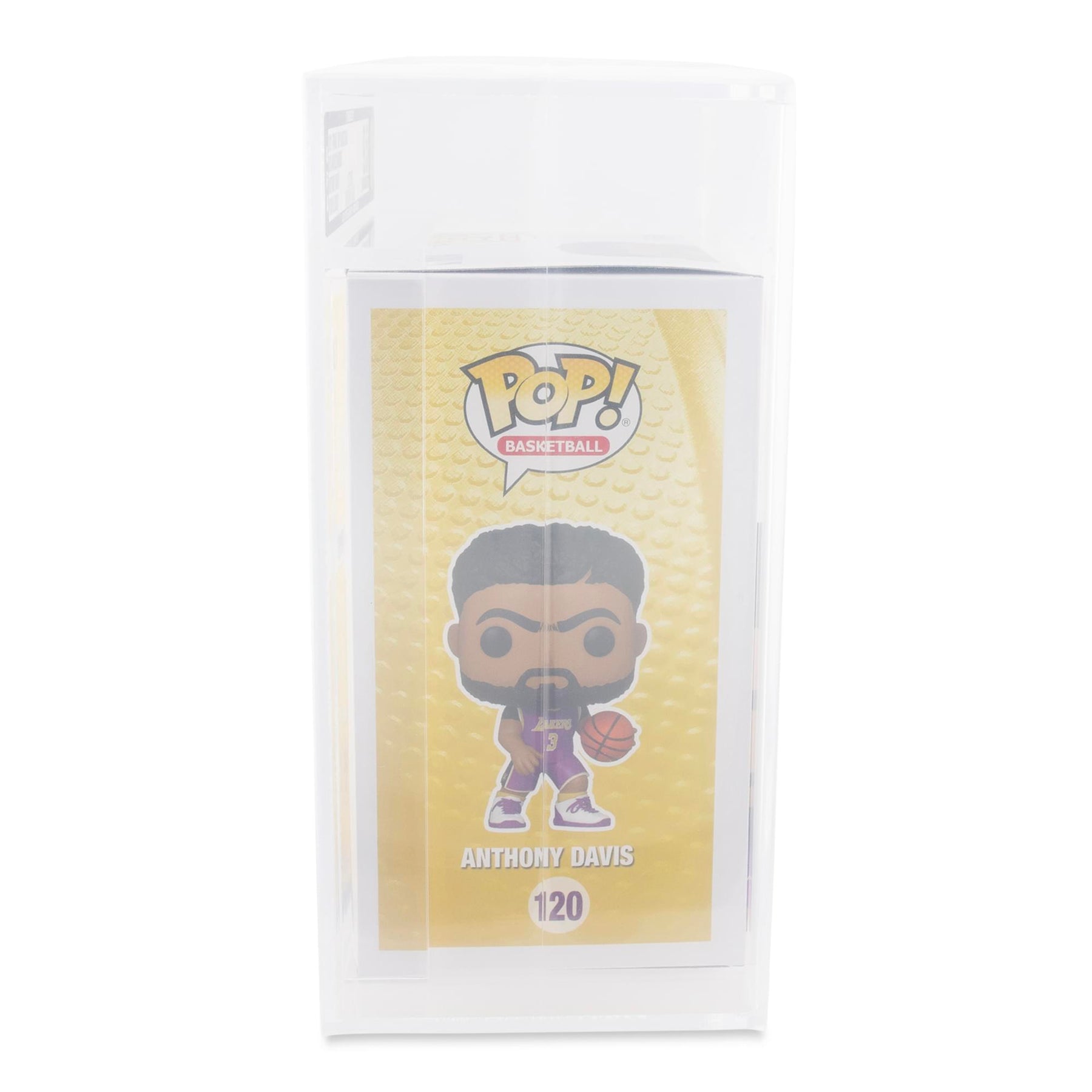 NBA LA Lakers Funko POP | Anthony Davis (Purple Jersey) | Rated AFA 9.5