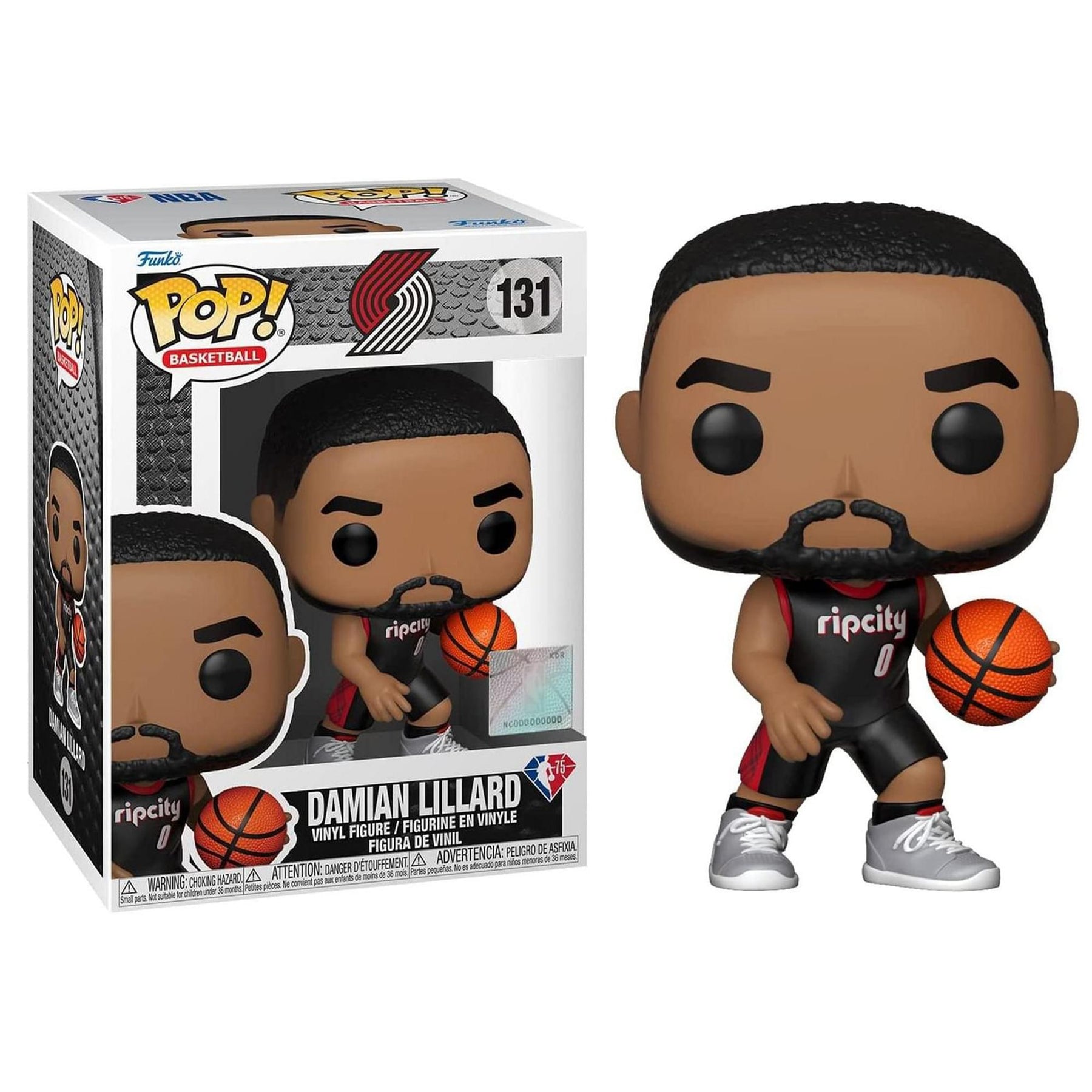 Portland Trail Blazers NBA Funko POP Vinyl Figure | Damian Lillard