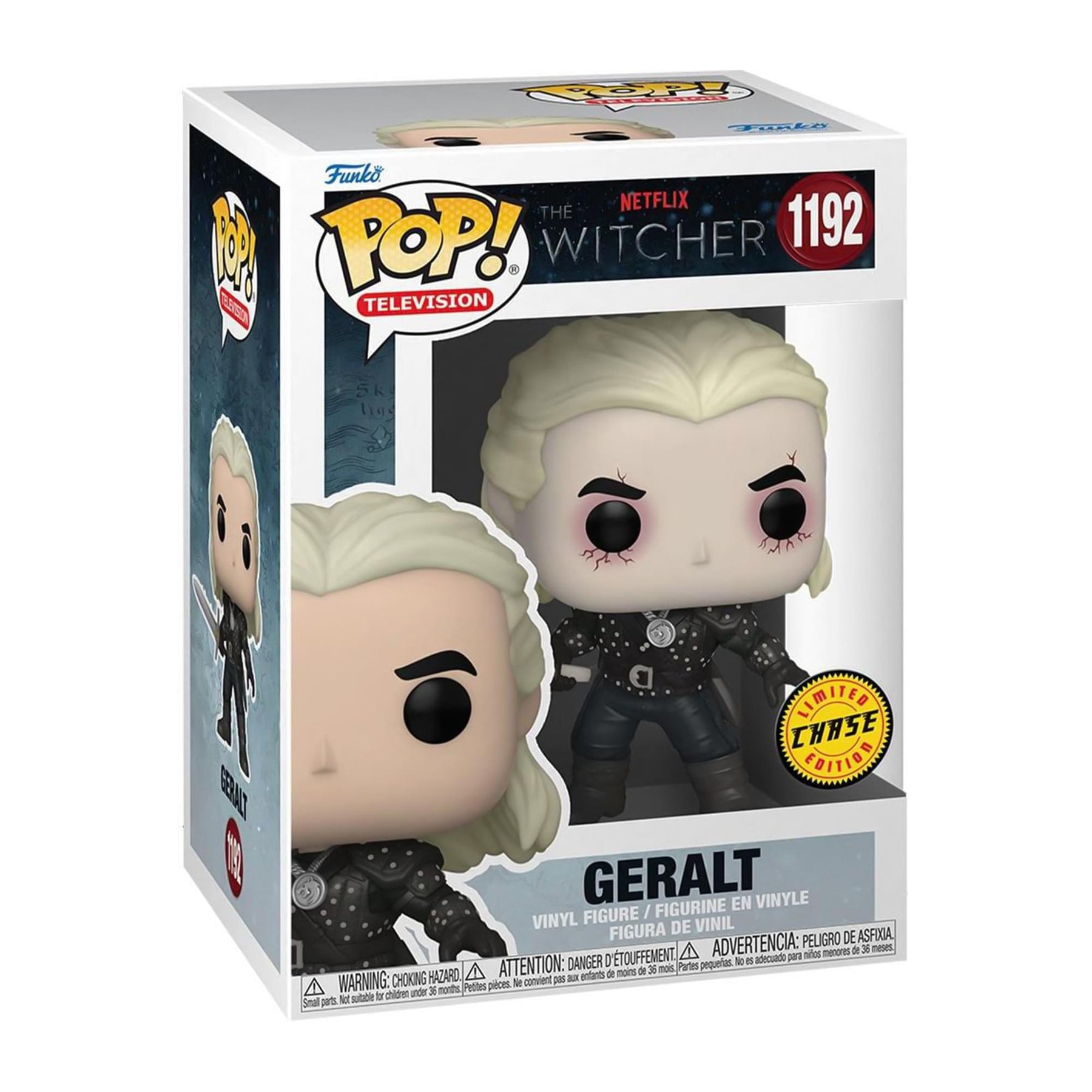 The Witcher (Netflix) Funko POP Vinyl Figure | Geralt Chase