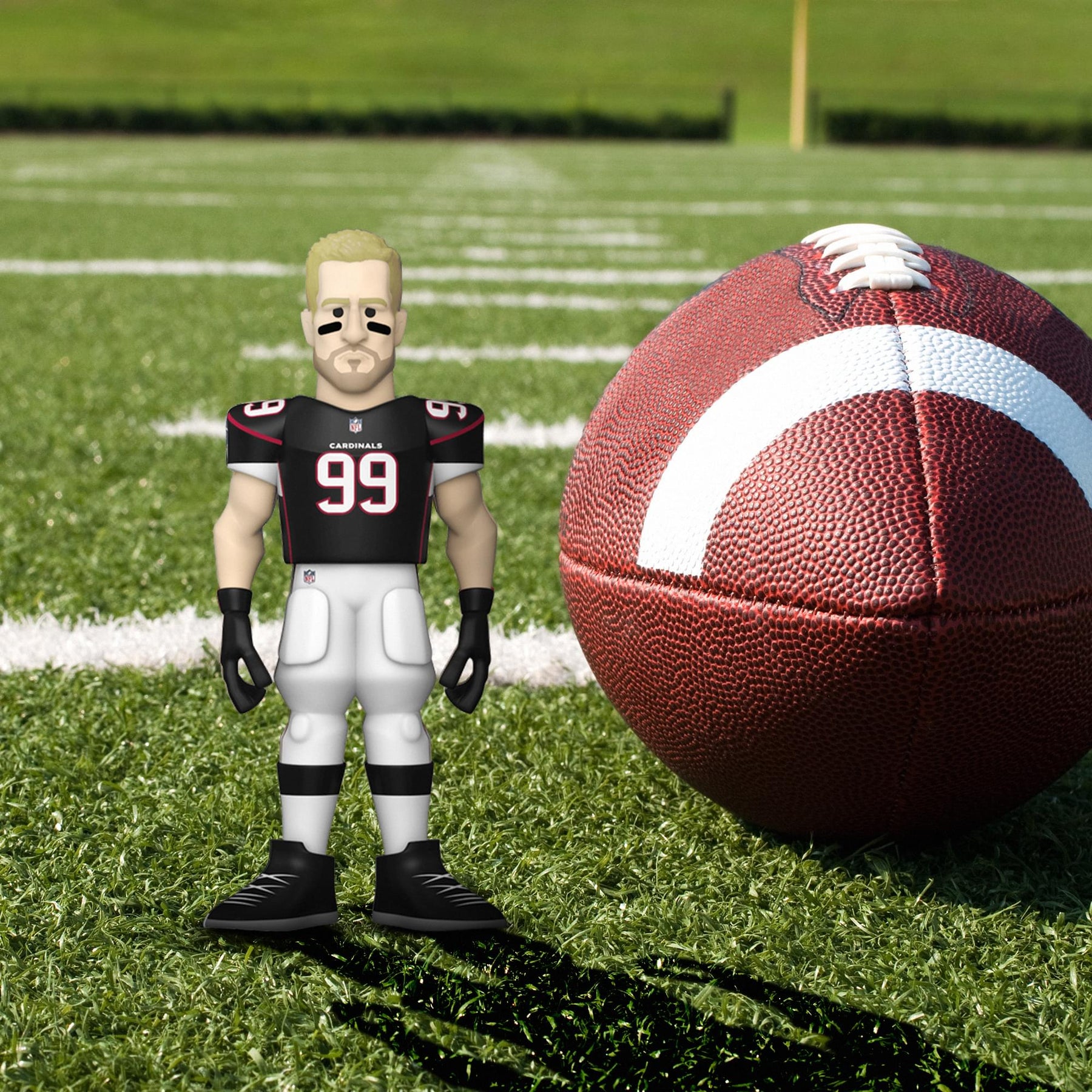 Arizona Cardinals NFL Funko Gold 5 Inch Vinyl Figure | JJ Watt CHASE