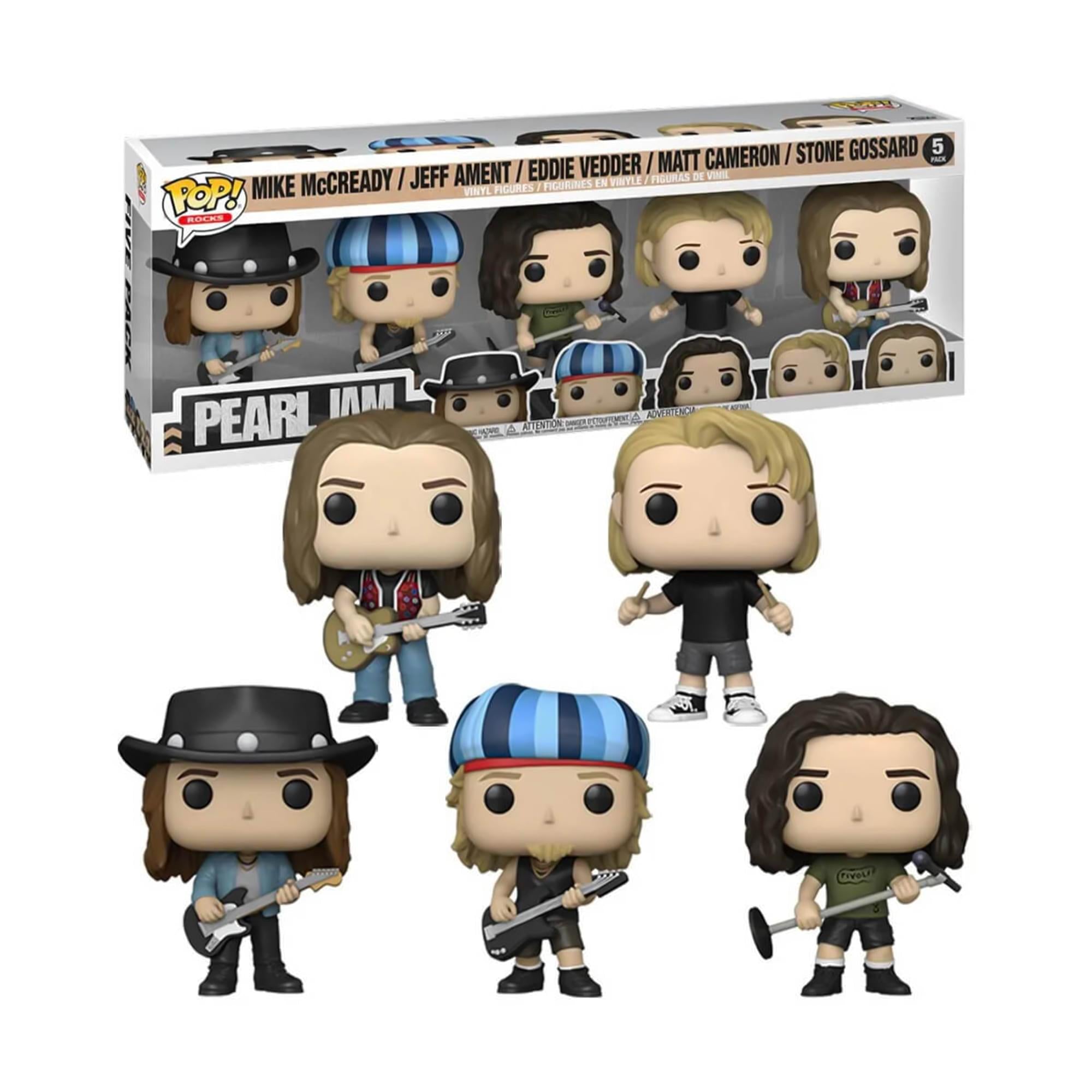 シャネルズPOP人形（非売品）5体セット Pearl Jam Funko POP Rocks Vinyl Figure 5-Pack | Free Shipping