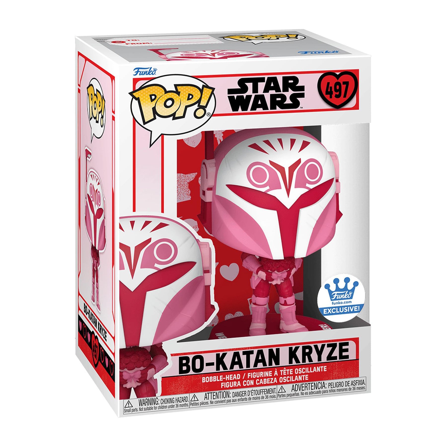Star Wars Valentines POP Vinyl Figure | Bo-Katan Kryze