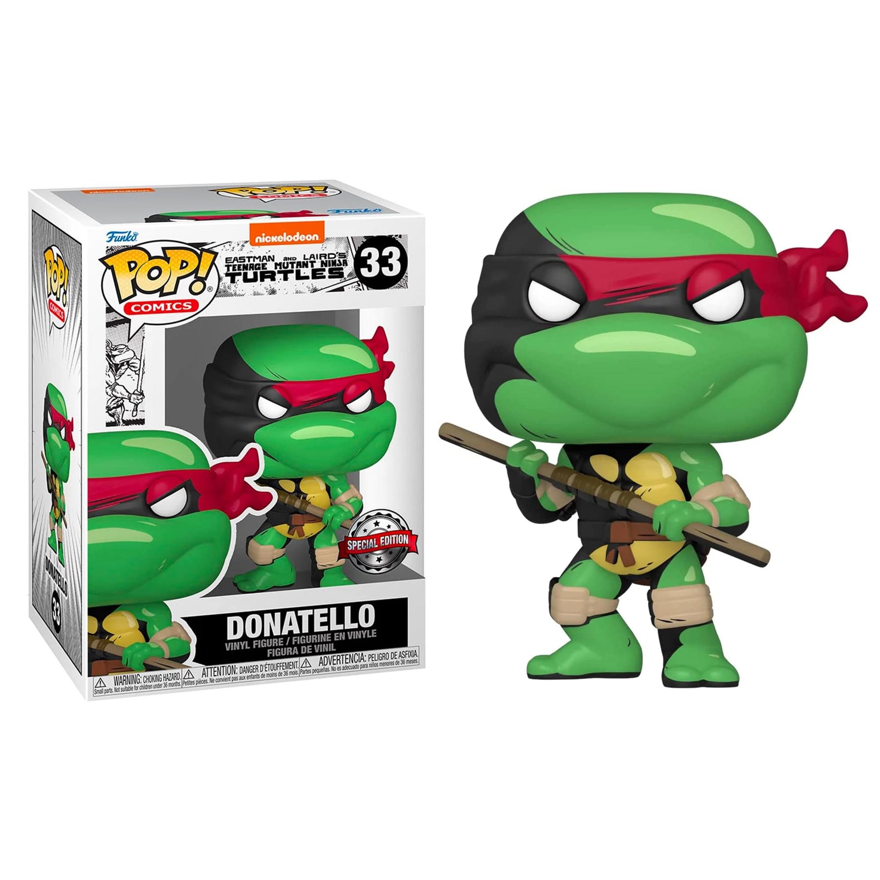 TMNT Funko POP Vinyl Figure | Donatello PX Exclusive