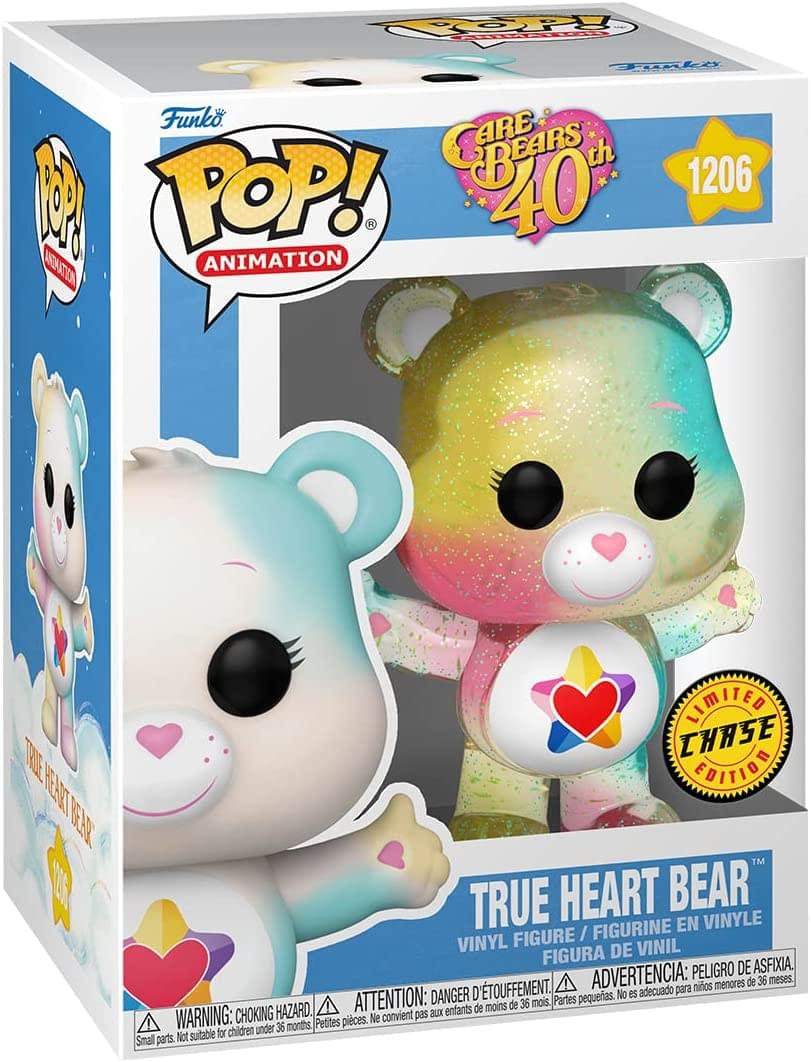 Care Bears 40th Anniversary Funko POP | True Heart Bear Glitter Chase