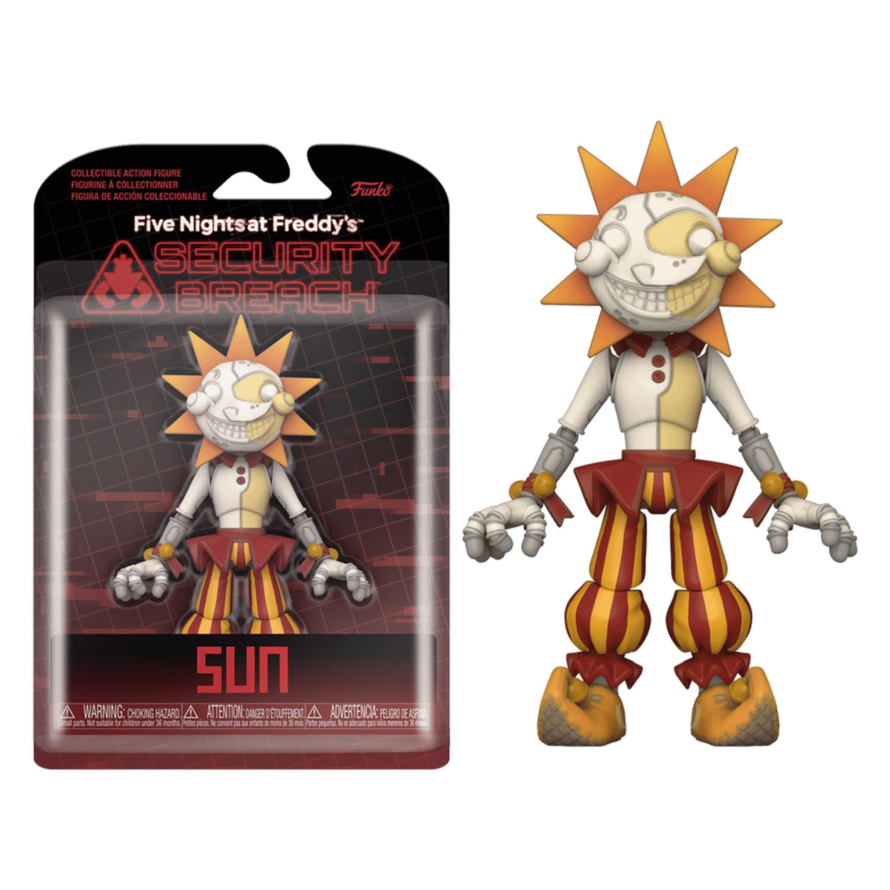 Five Nights at Freddy's Security Breach 5 Inch Action Figure | Sun