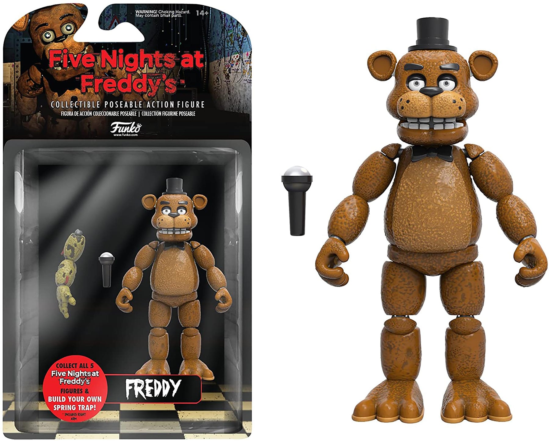 Five Nights at Freddys 5 Inch Action Figure | Freddy