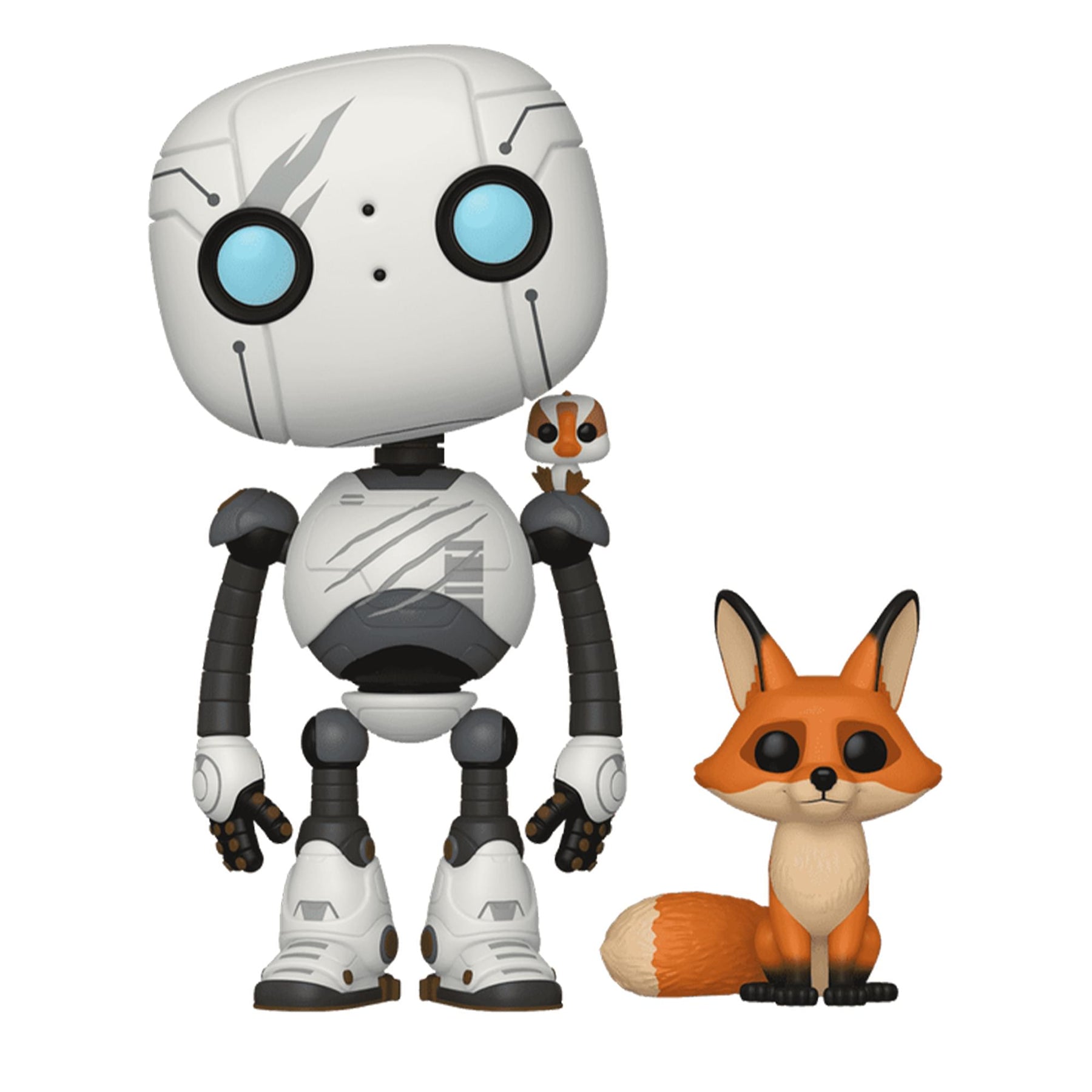 The Wild Robot Funko POP Movies | Roz w/ Brightbill & Fink