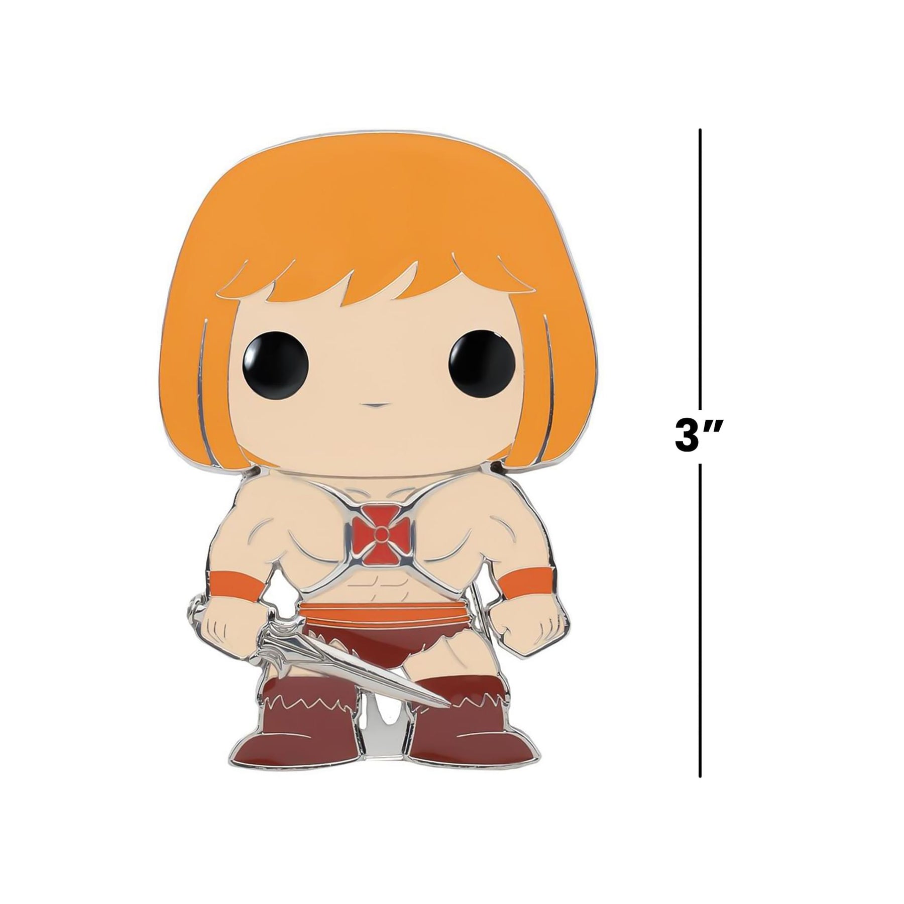 Masters of the Universe 3 Inch Funko POP Pin | He-Man