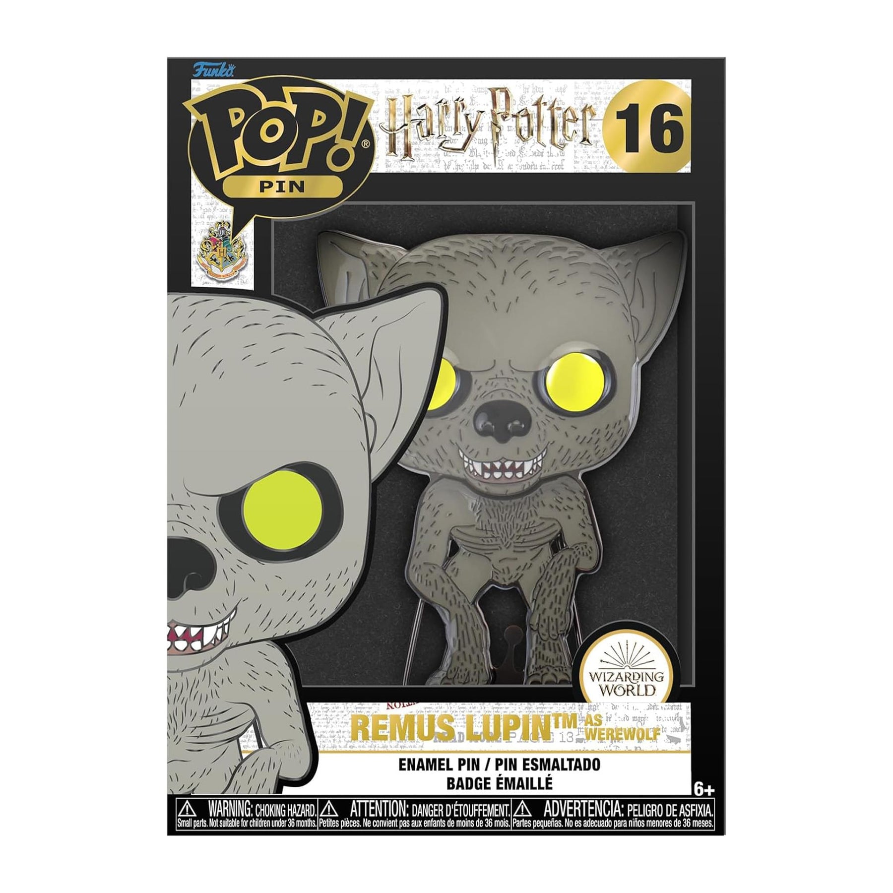 Harry Potter 3-Inch Funko POP Pin | Remus Lupin