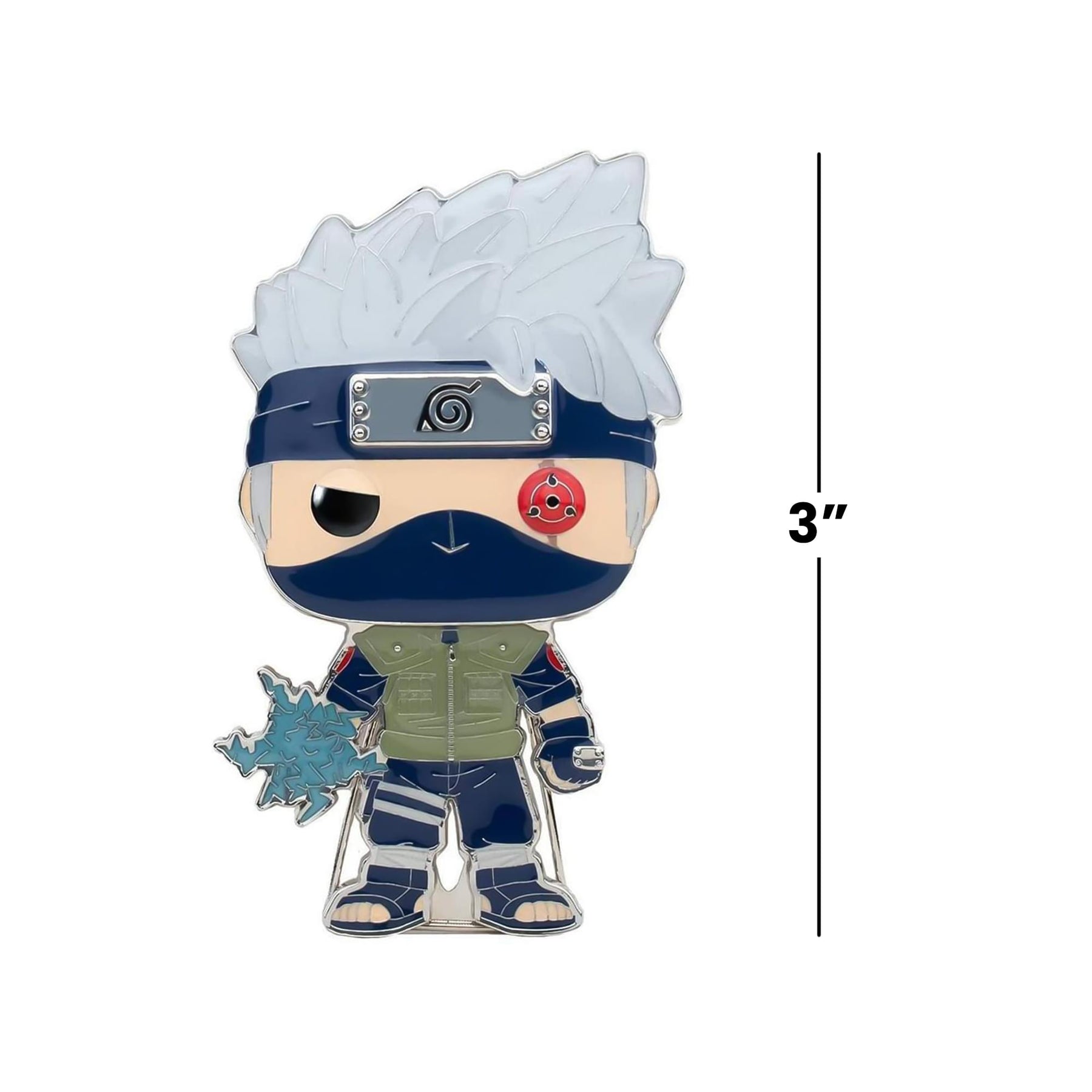 Naruto 3 Inch Funko POP Pin | Kakashia