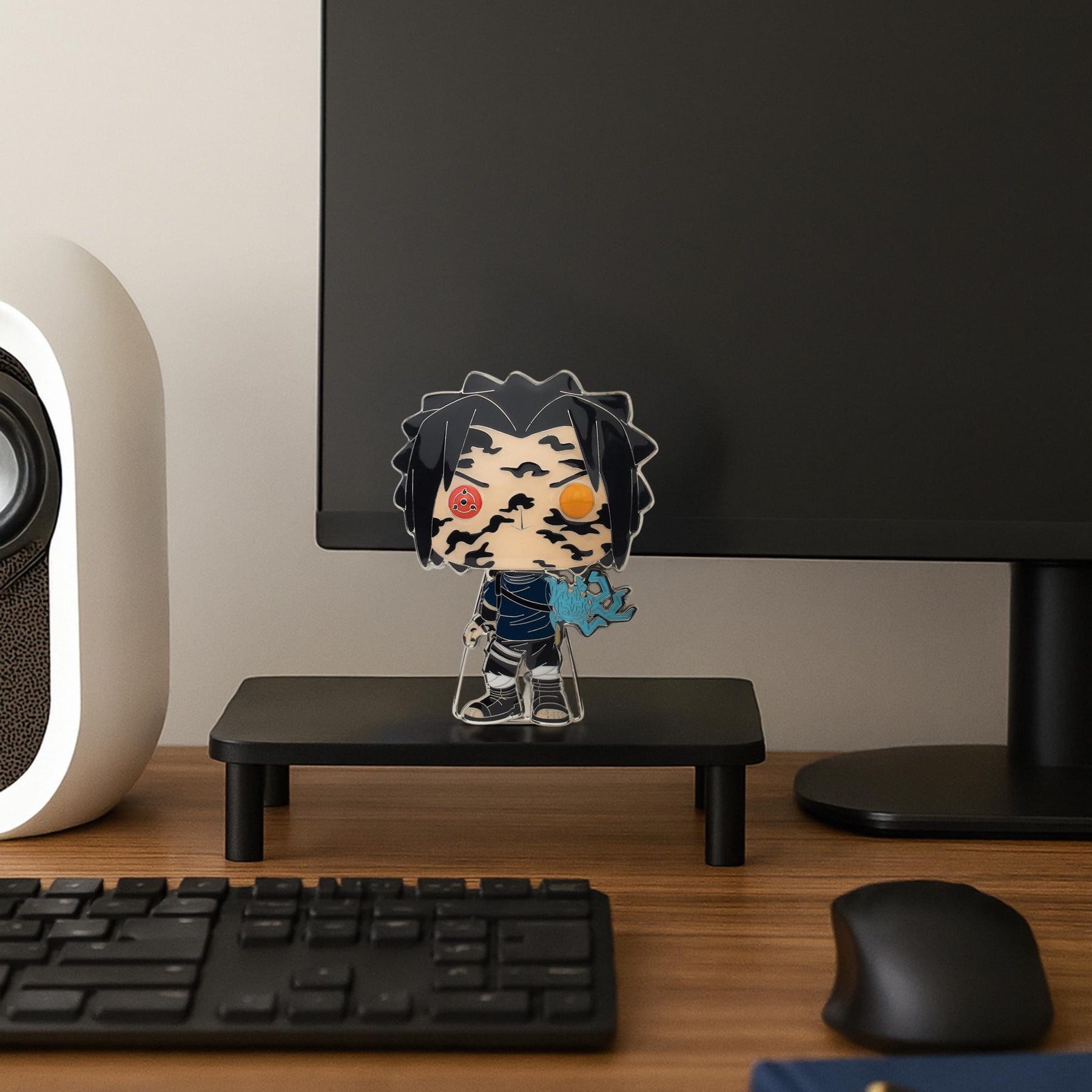 Naruto 3 Inch Funko POP Pin | Sasuke