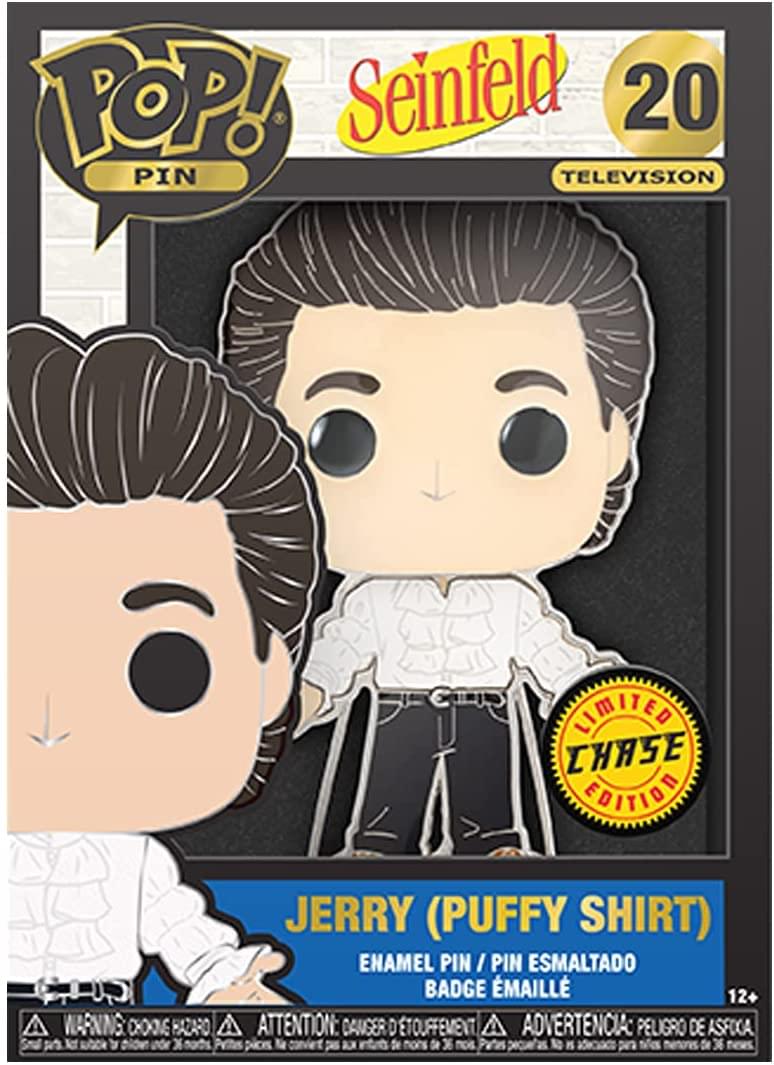 Seinfeld 3 Inch Funko POP Pin | Jerry Puffy Shirt CHASE