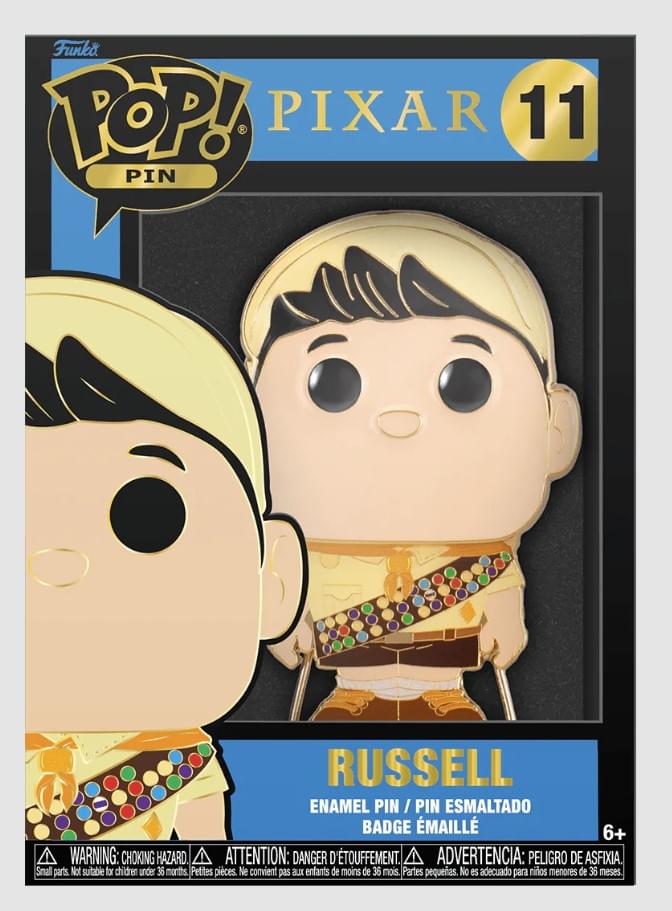 Disney/Pixar UP 3-Inch Funko POP Pin | Russel