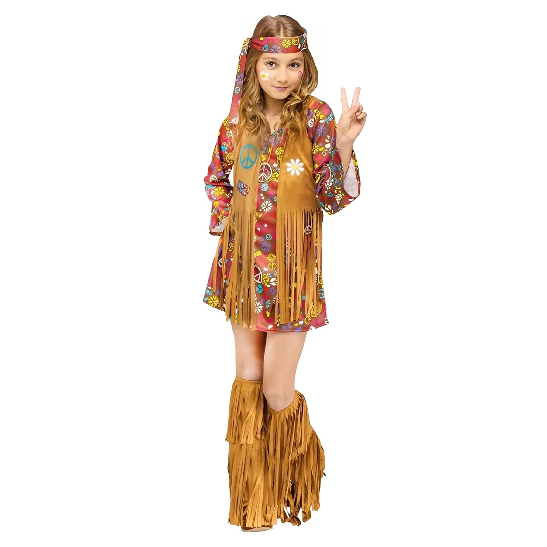Peace & Love Hippie Child Costume