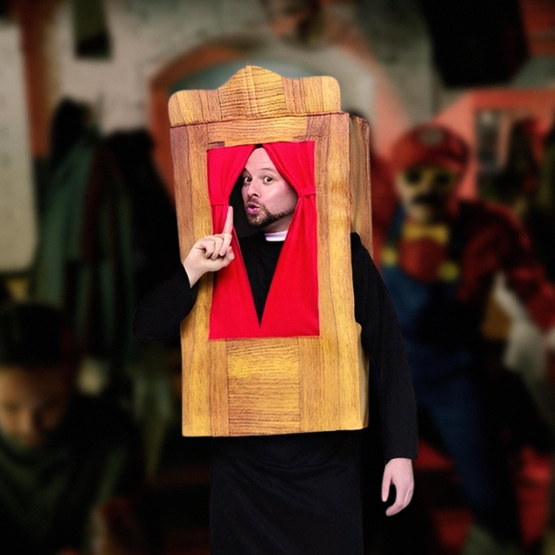 The Confessional Priest Costume Adult