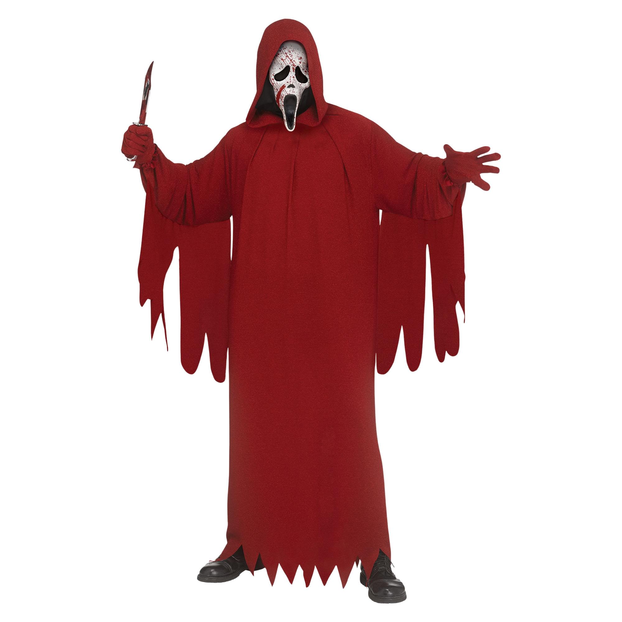 Scream Crimson Ghost Face Adult Costume | Free Shipping