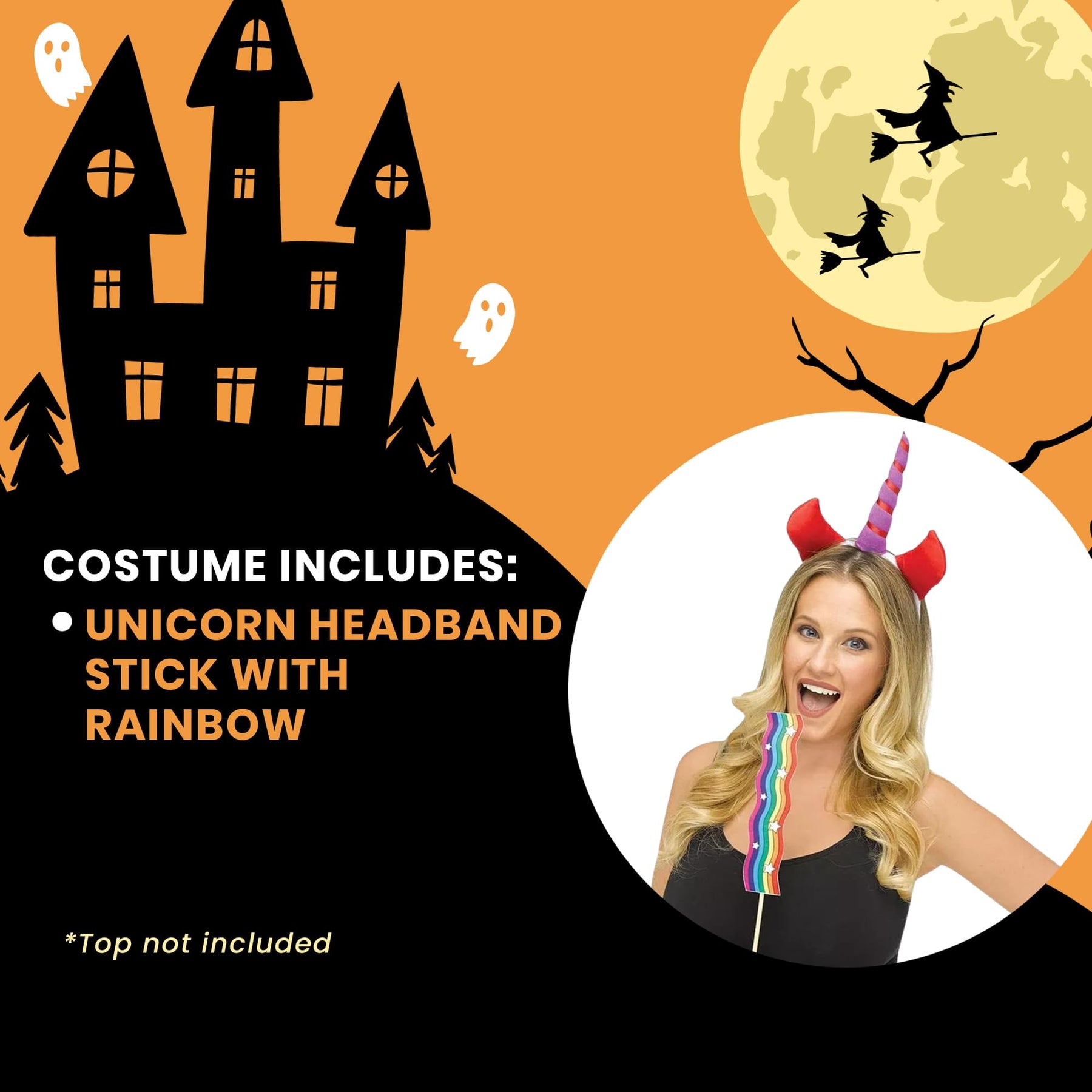 Snapchat Unicorn Filter Adult Costume Kit