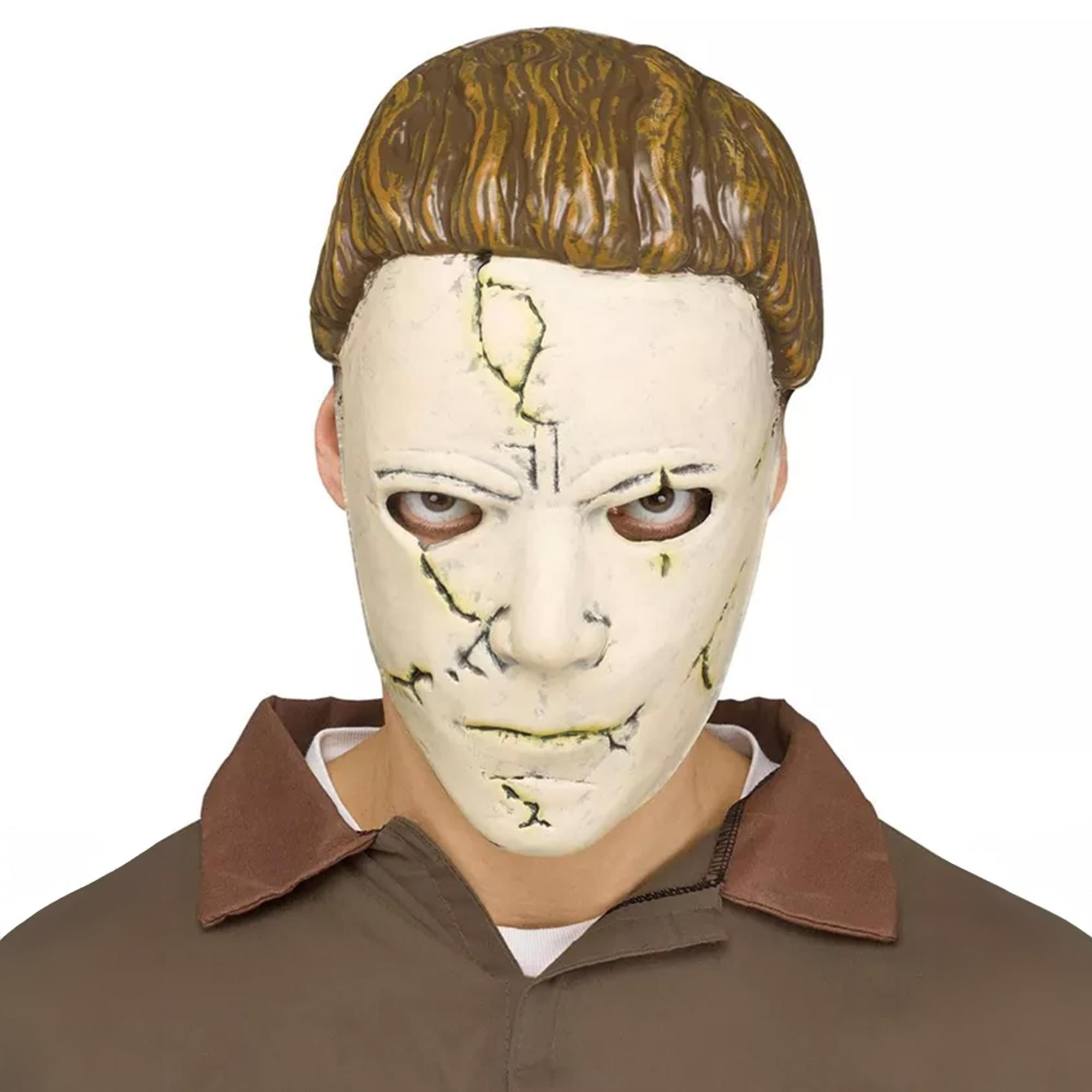 halloween-michael-myers-adult-costume-flex-mask-free-shipping