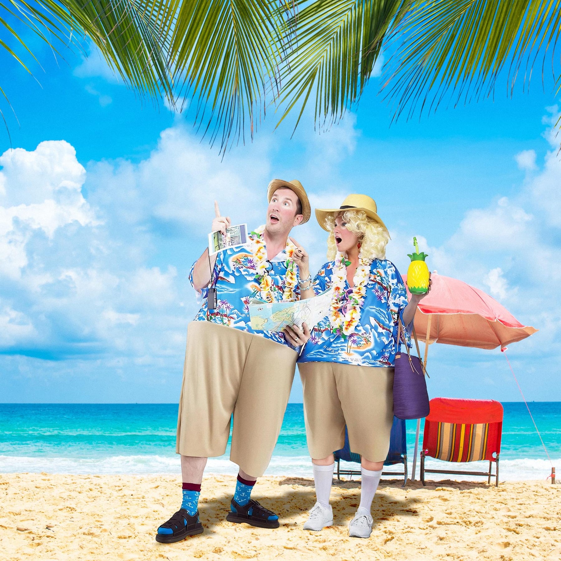 Tacky Tourist Adult Costume