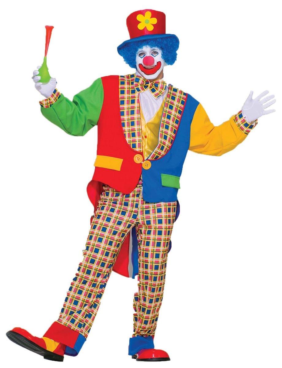 Clown on the Town Costume Adult Standard