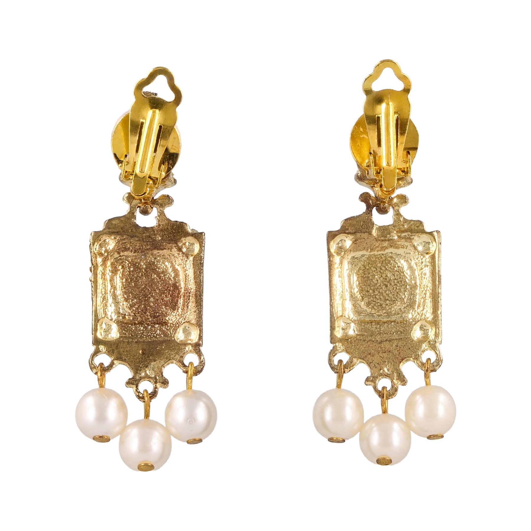 Roaring 20's Clip On Costume Earrings