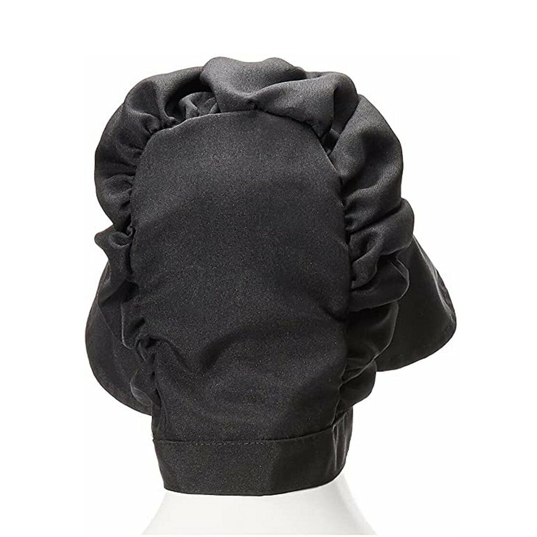 Colonial Style Large Bonnet Costume Hat Adult: Black