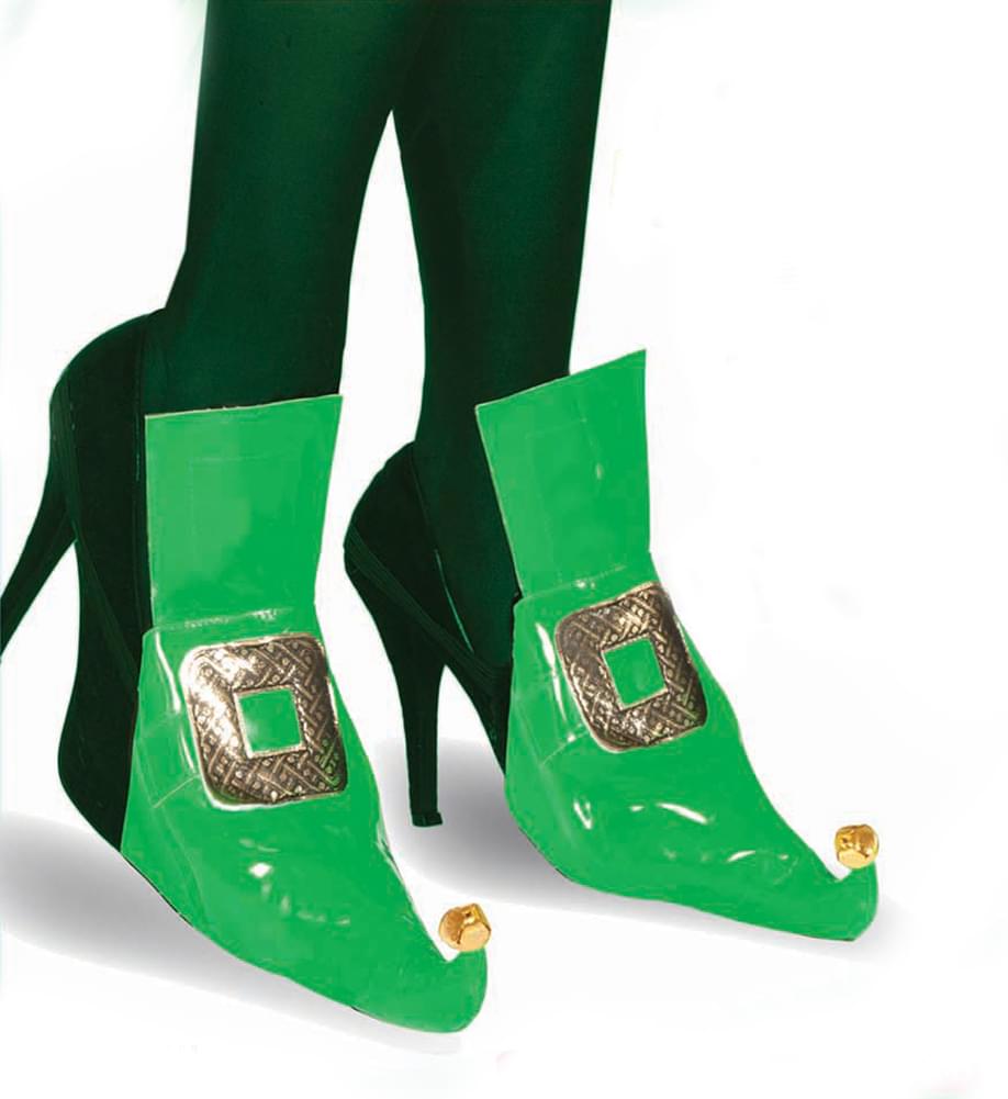 Elf Green Costume Shoe Covers Free Shipping