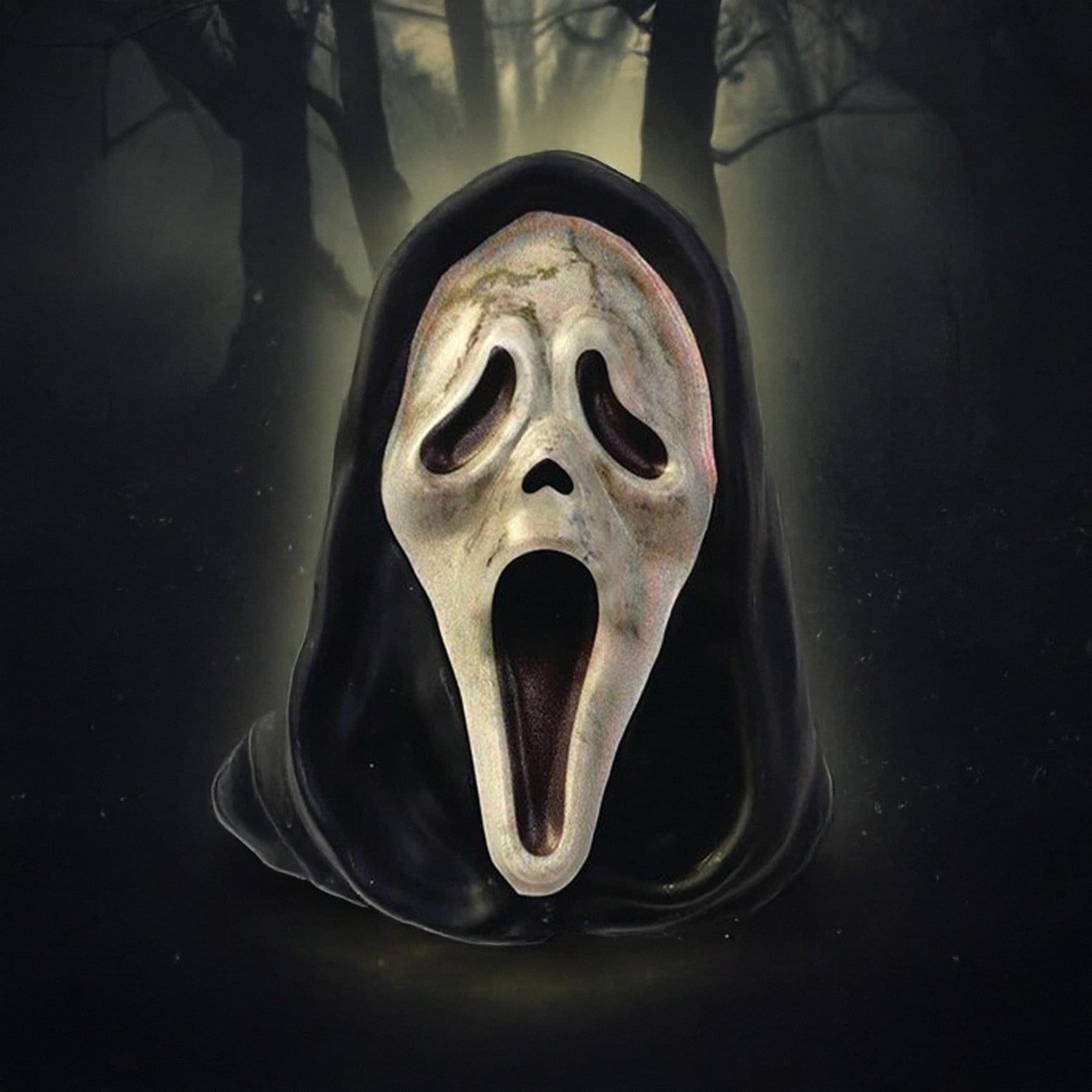 Scream 6 Inch Fright Rags Mini Mask | Ghost Face Aged