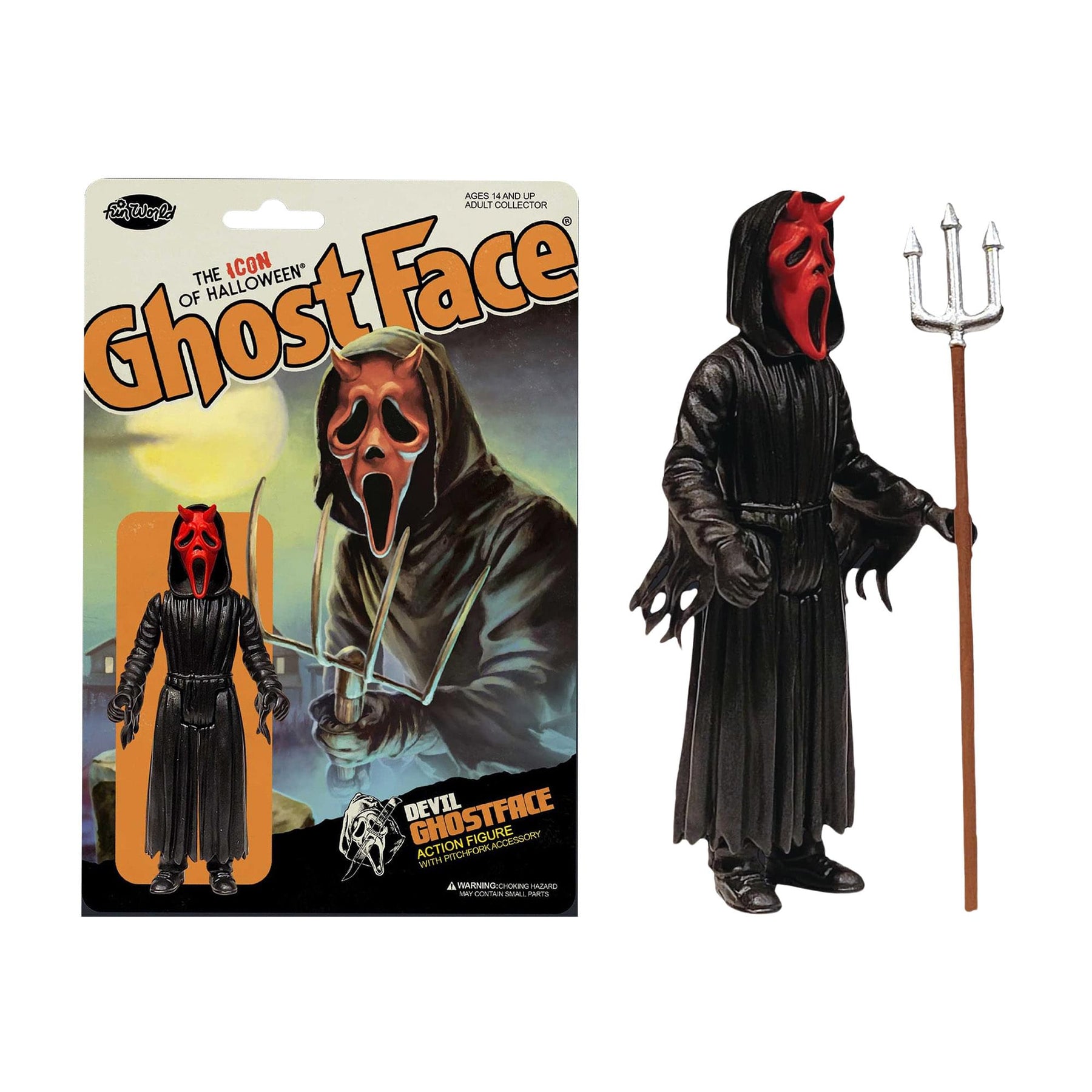 Scream 3.75 Inch Action Figure | Ghost Face Devil
