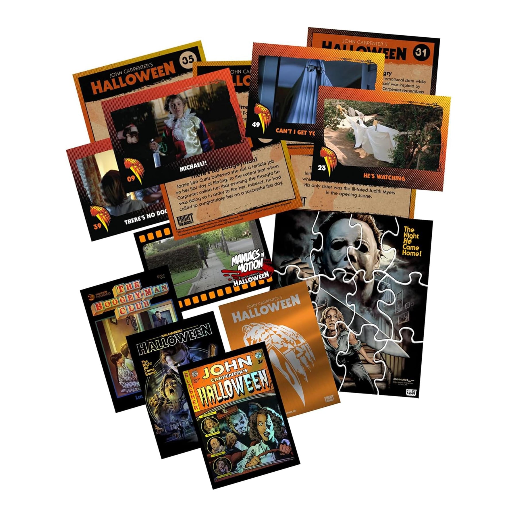 John Carpenter's Halloween Trading Cards Hobby Box | 24 Packs