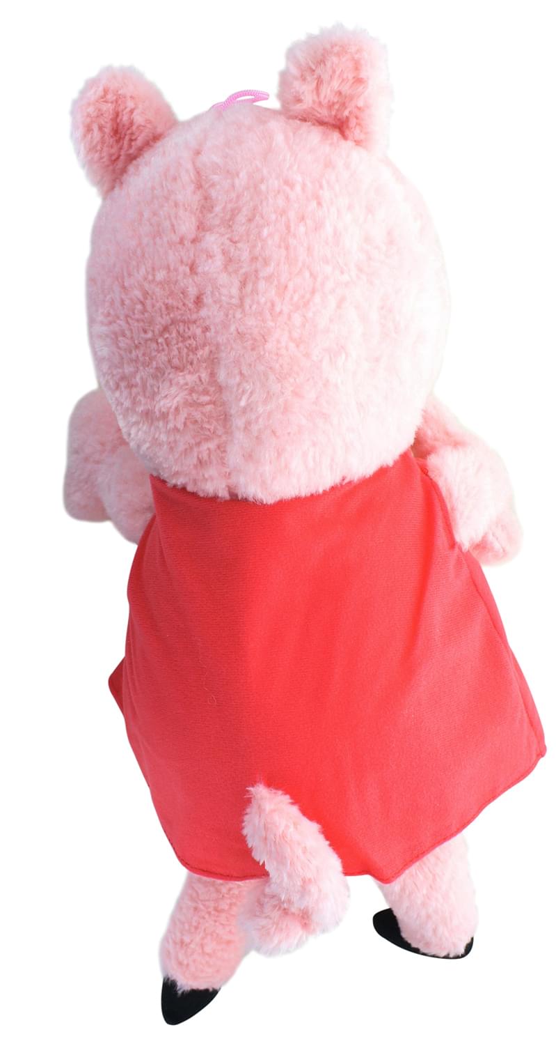 Peppa Pig In Red Dress 17.5 Inch Character Plush