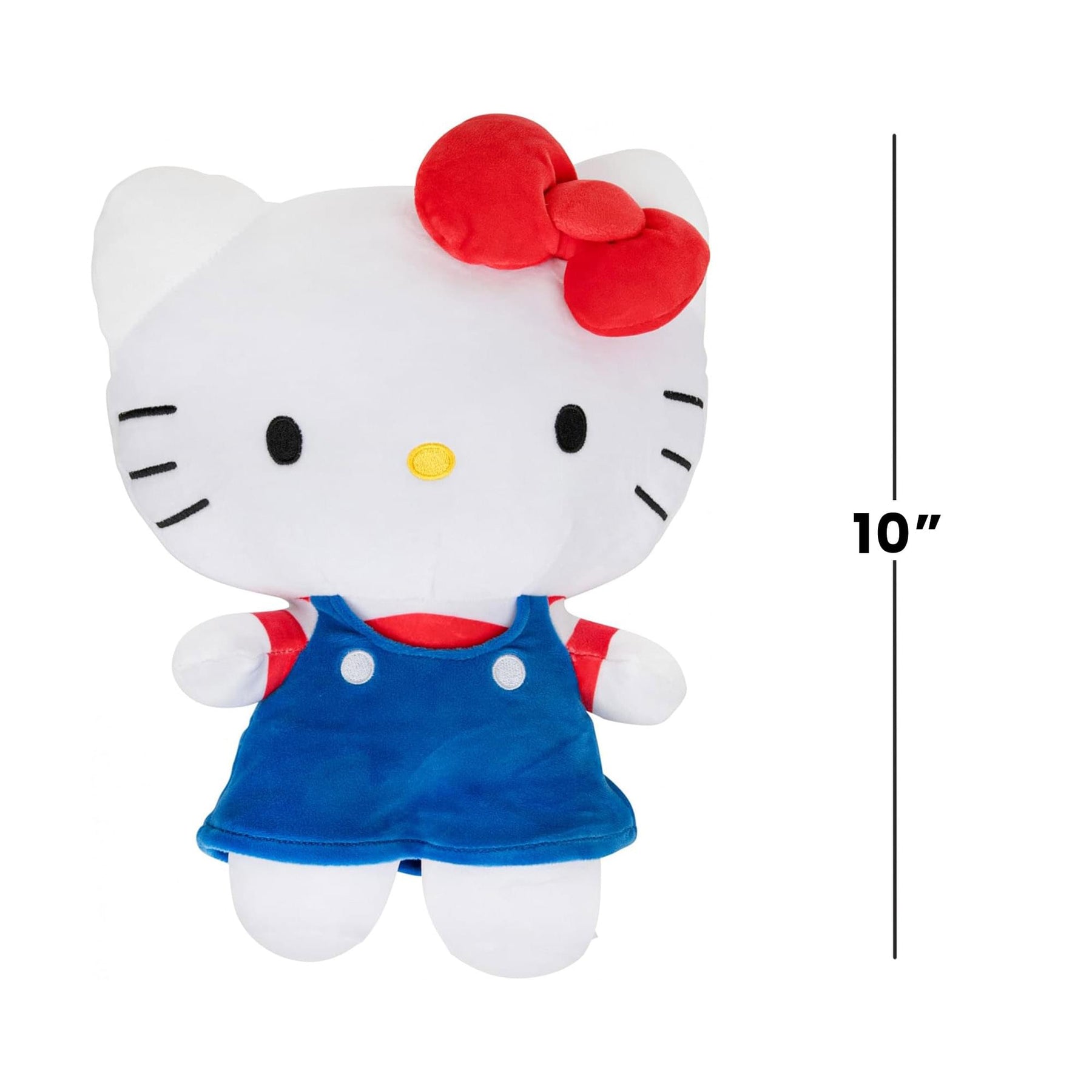 Sanrio Hello Kitty in Overalls 10 Inch Plush