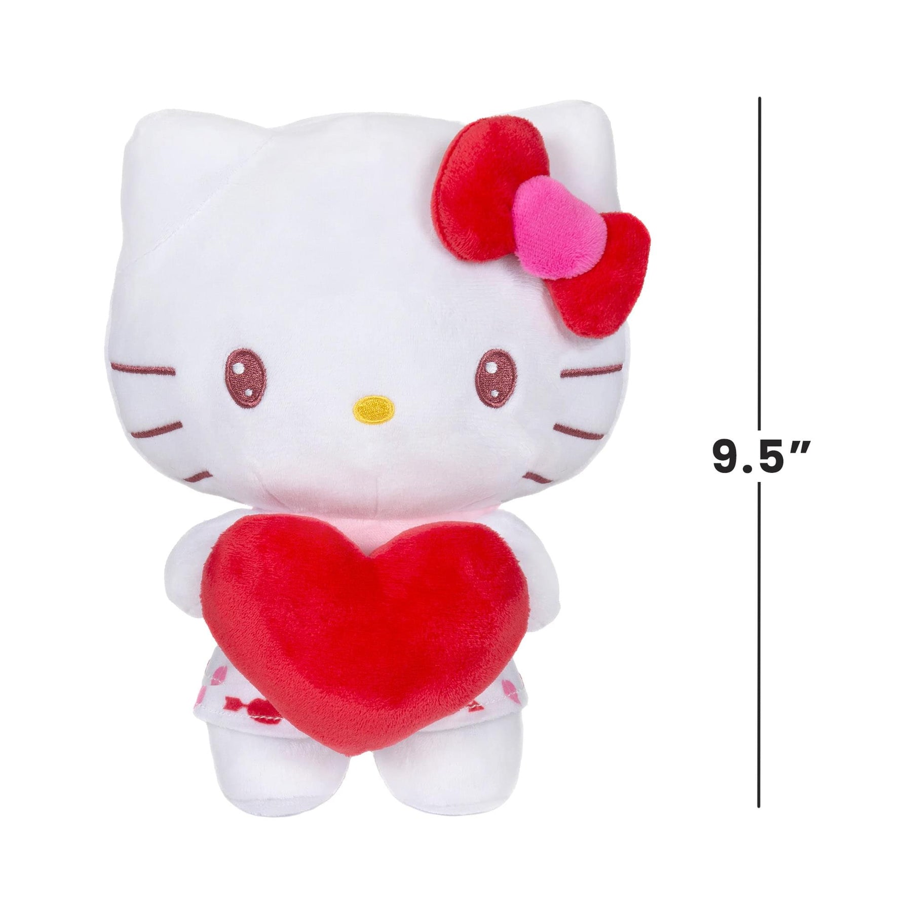 Sanrio Hello Kitty Holding Heart 9.5 Inch Plush