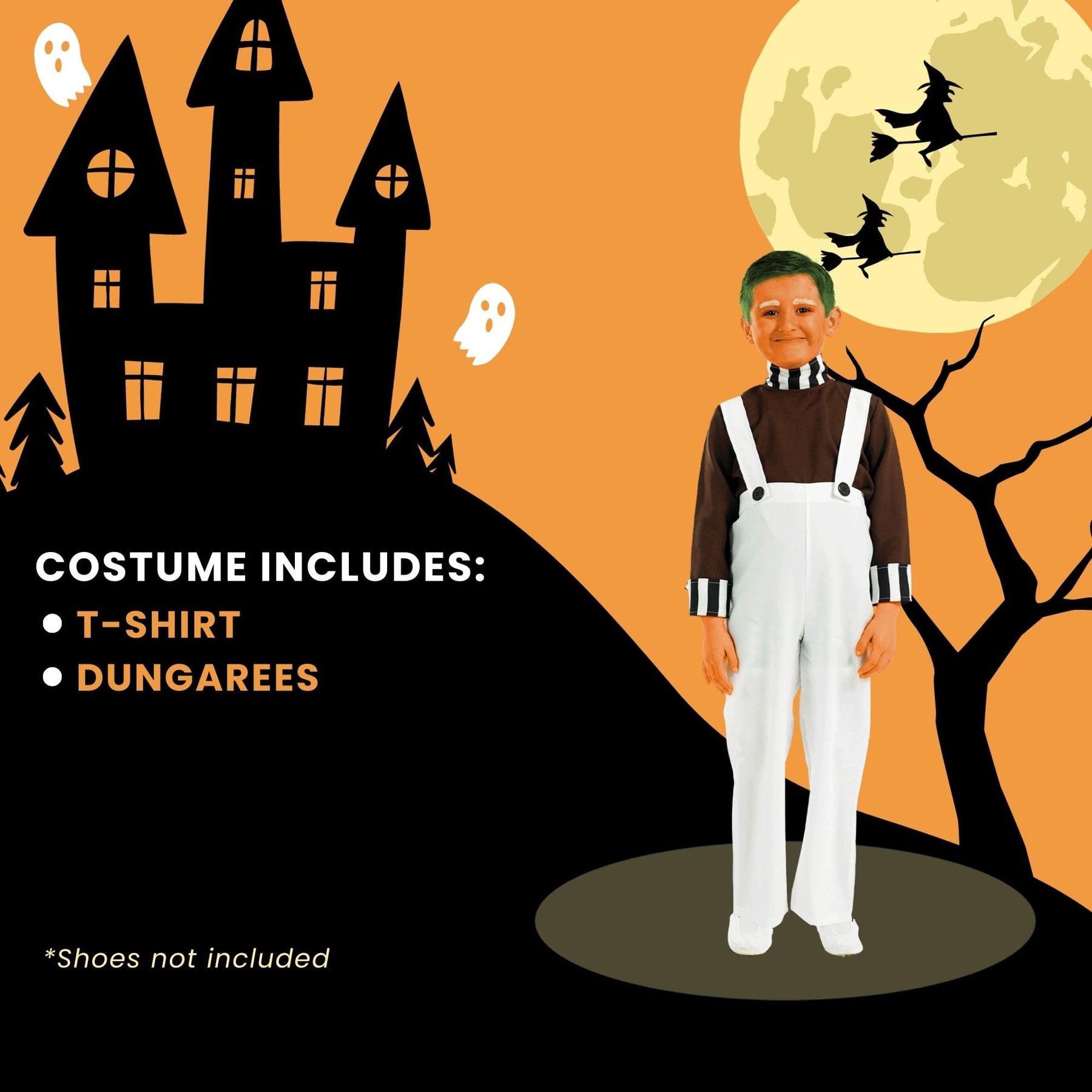 Factory Worker Child Costume