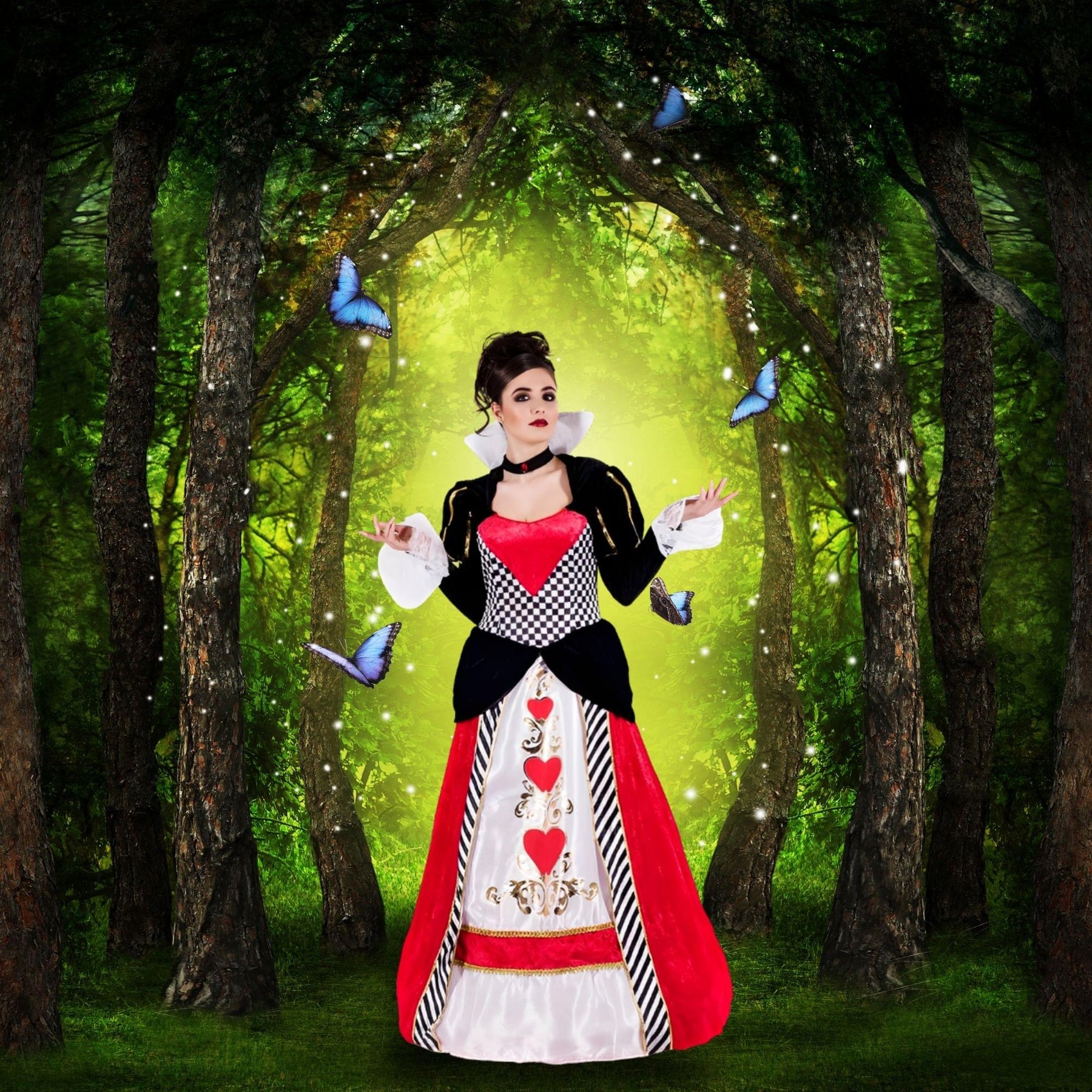 Queen of Hearts Long Dress