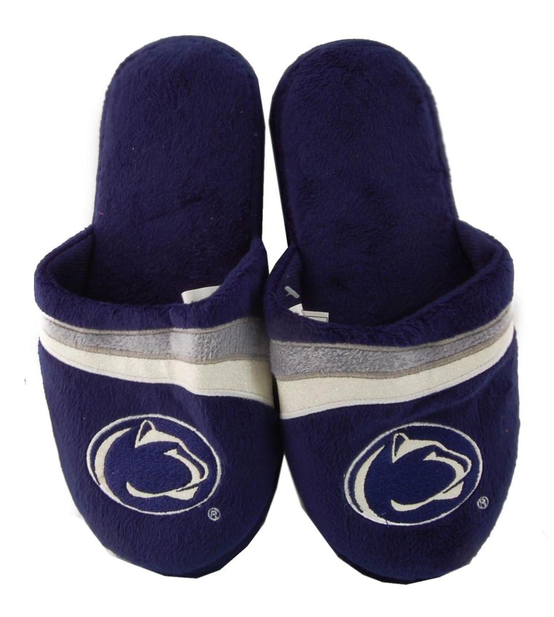 Penn State Quakers Glitter Stripe Slide Slipper Adult