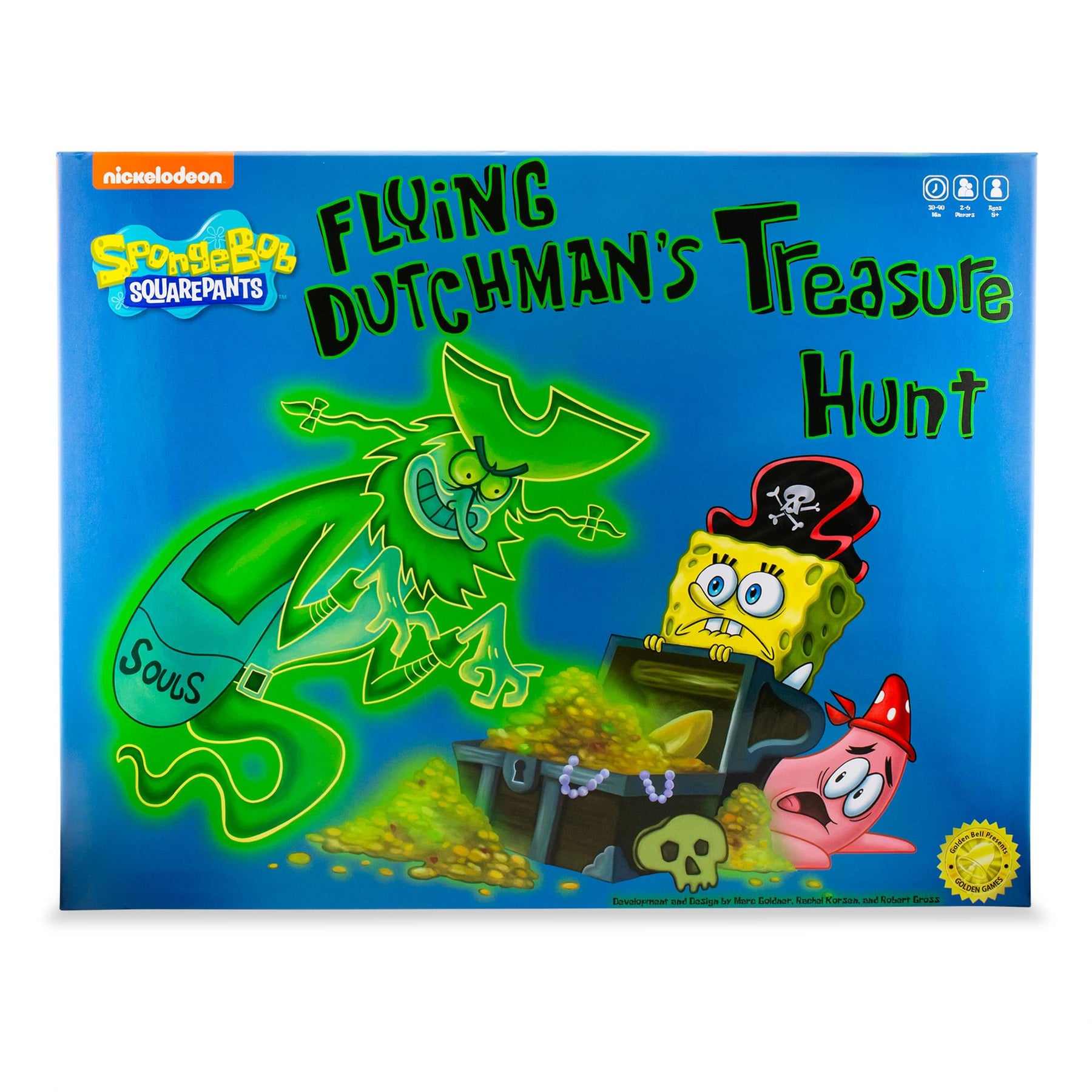 Nickelodeon SpongeBob SquarePants Flying Dutchman's Treasure Hunt Board Game