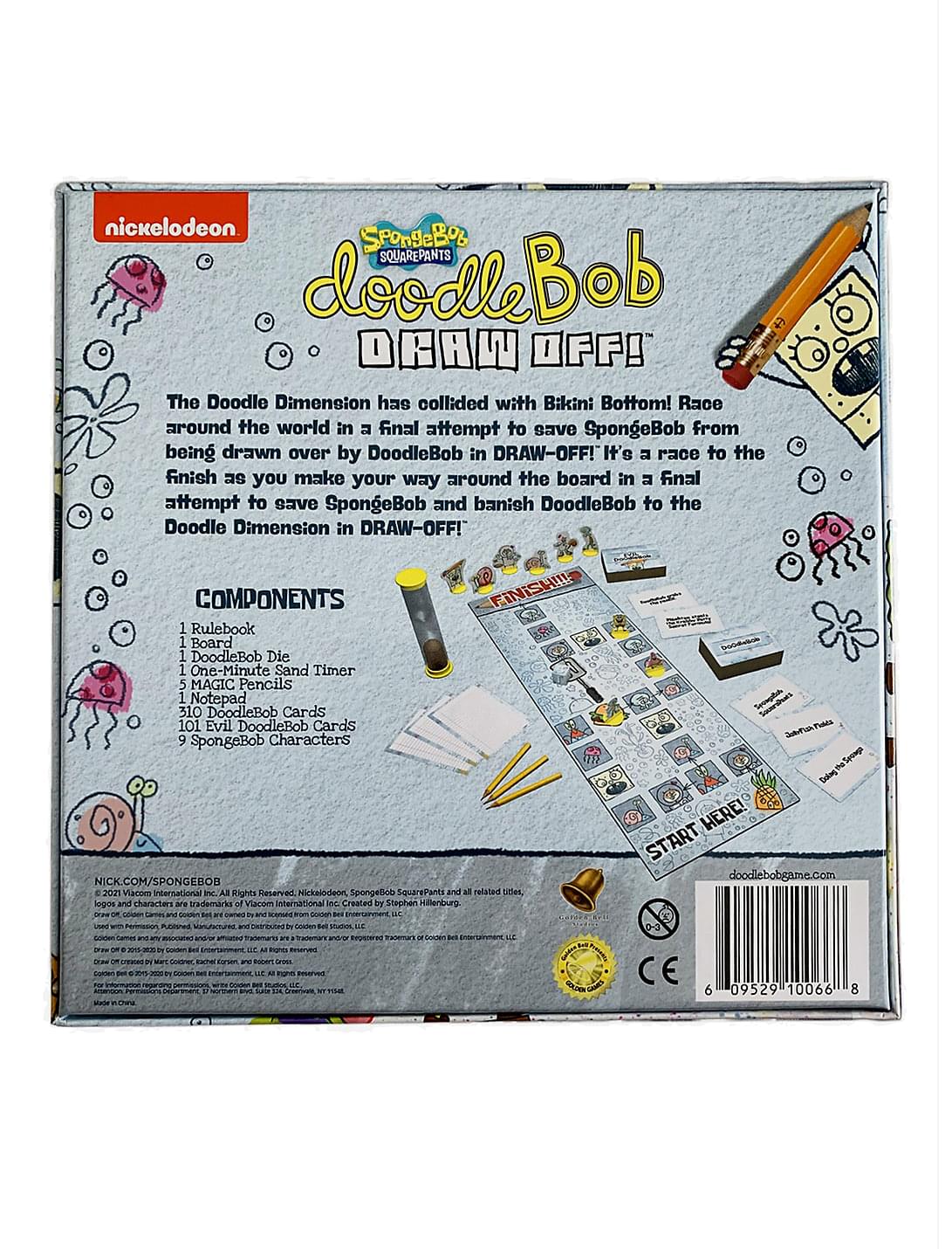Nickelodeon Spongebob Doodlebob Board Game