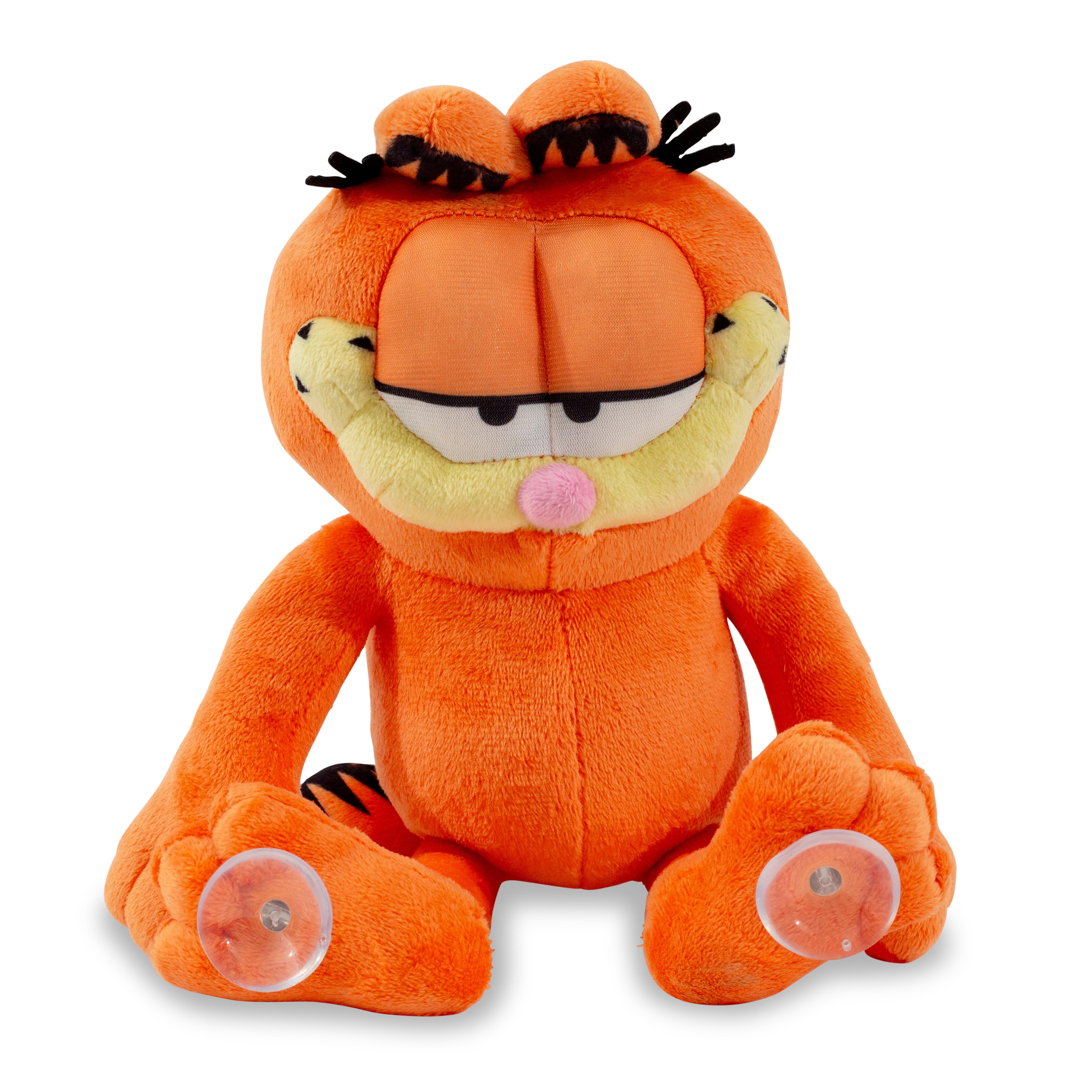 Garfield w/ Suction Cups 12 Inch Collector's Plush Free Shipping