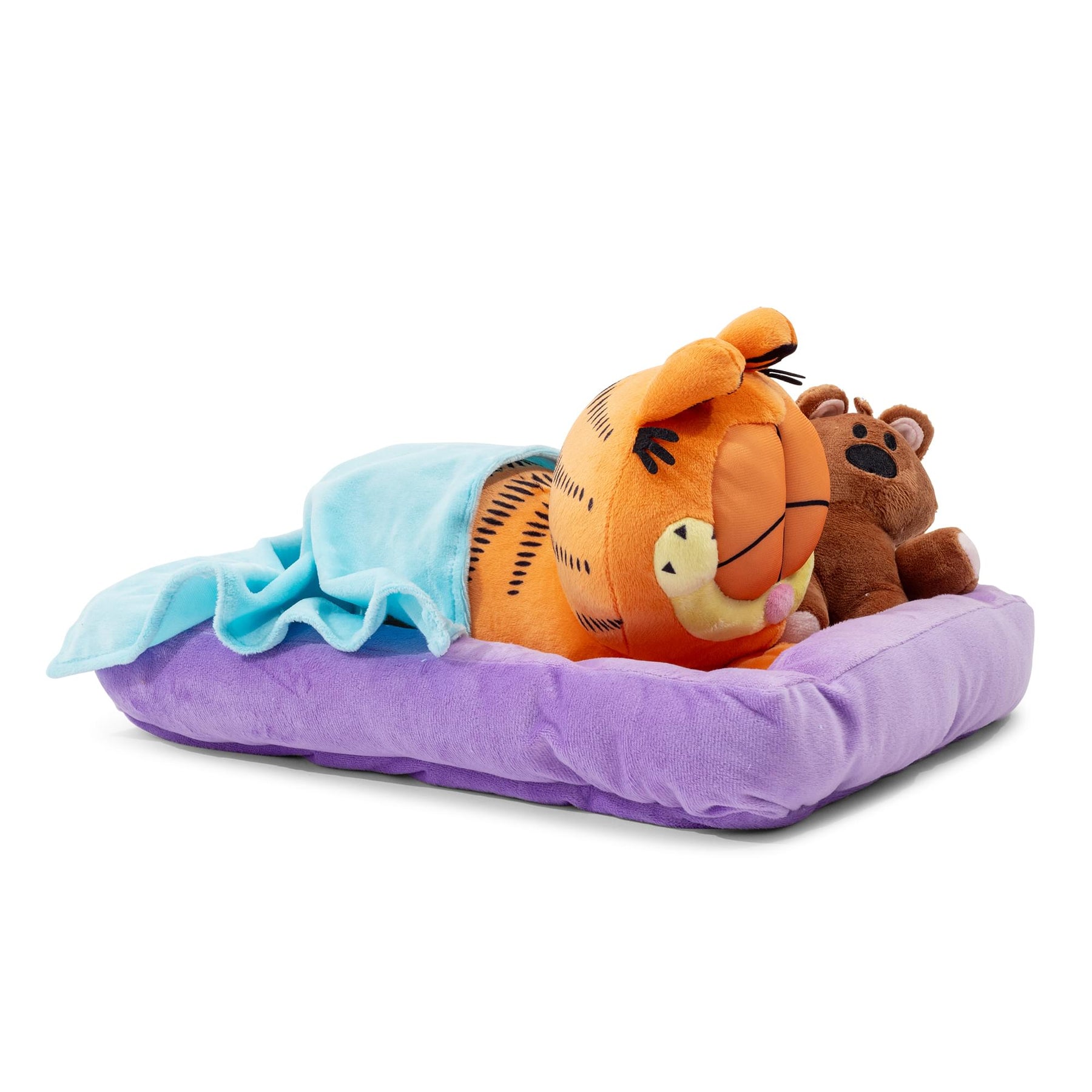Garfield Sleeping With Pookie 7-Inch Collector Plush