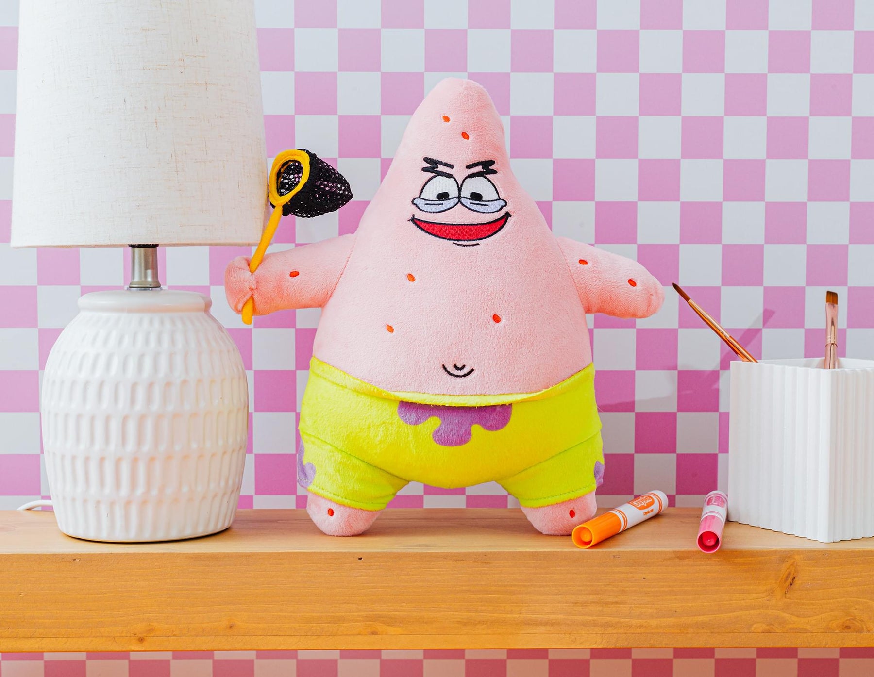Nickelodeon SpongeBob SquarePants Patrick Star Jellyfishing 10-Inch Plush Toy