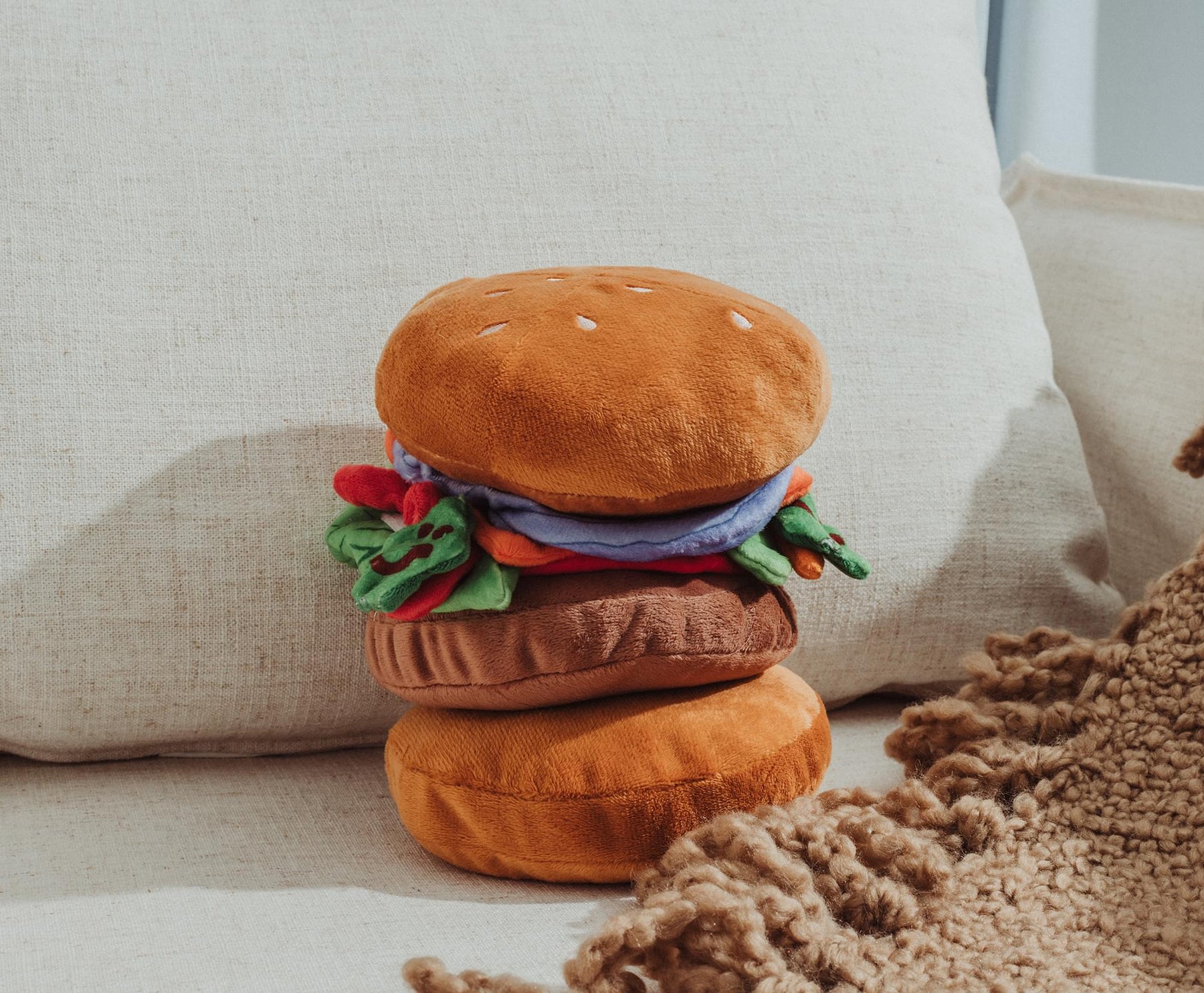 Nickelodeon SpongeBob SquarePants Krabby Patty 10-Inch Plush