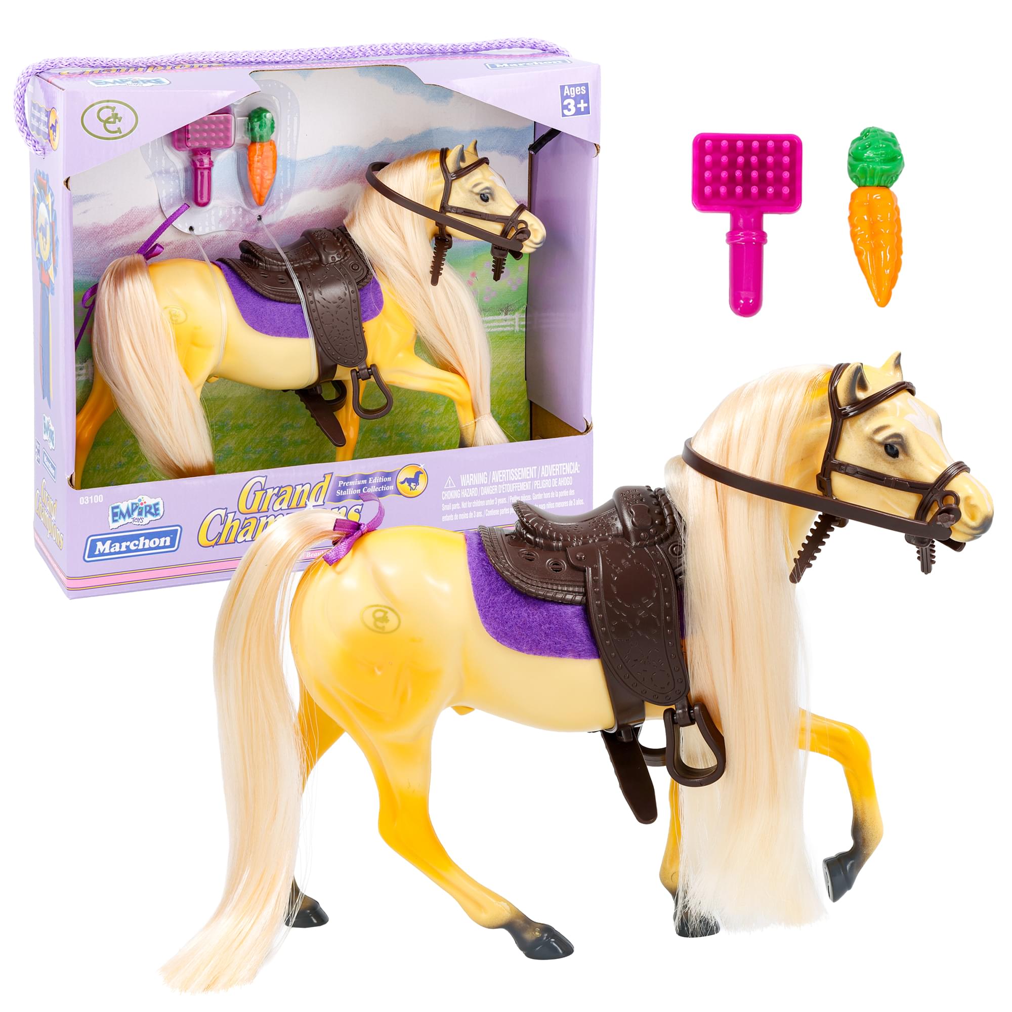 【新品未開封】monmimi horse and  80 馬　baby Grand Champions Stallion | Palomino Morgan | Free Shipping